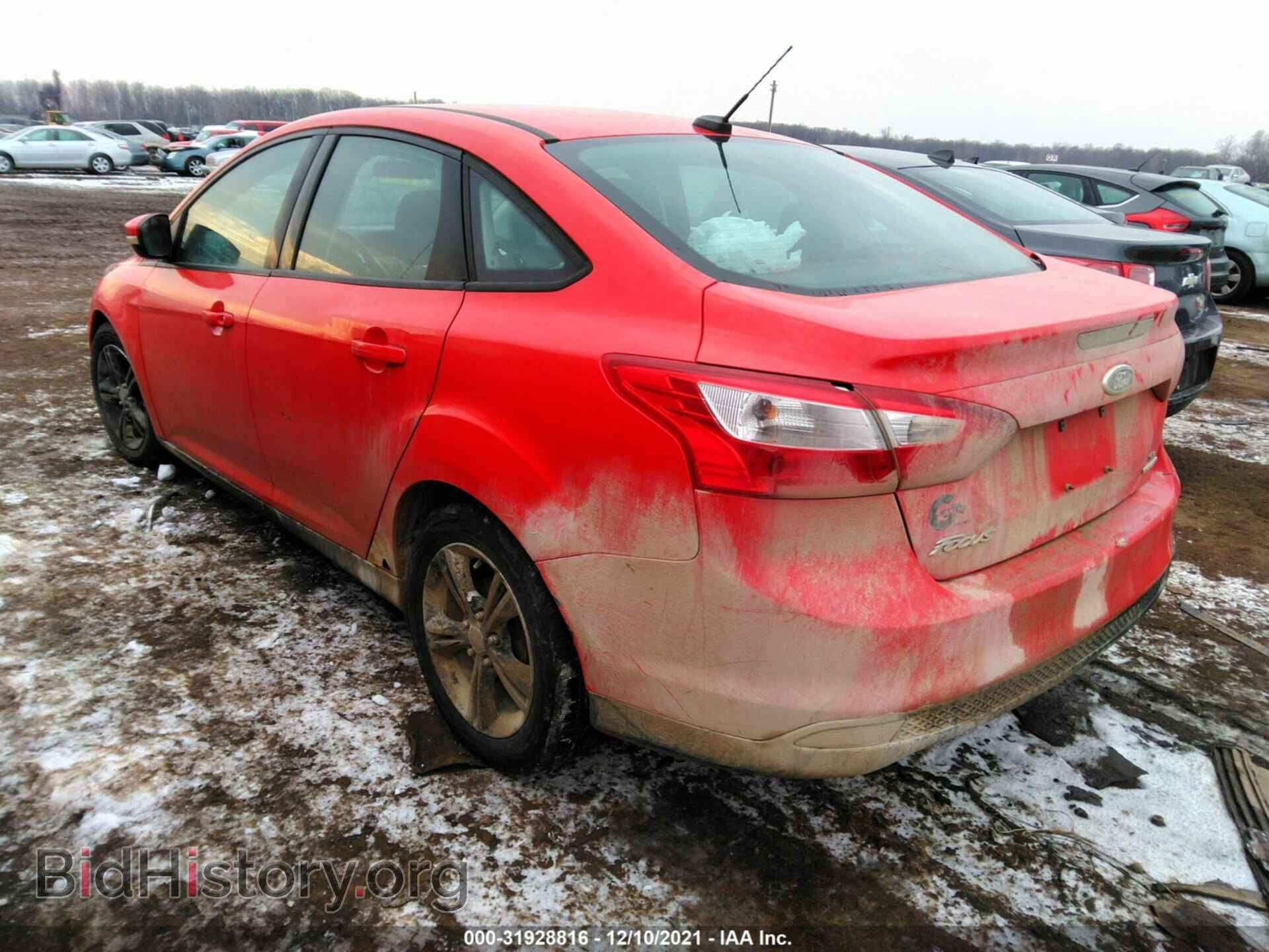 2014 FORD FOCUS - VIN: 1FADP3F2XEL355986 - Фото 3