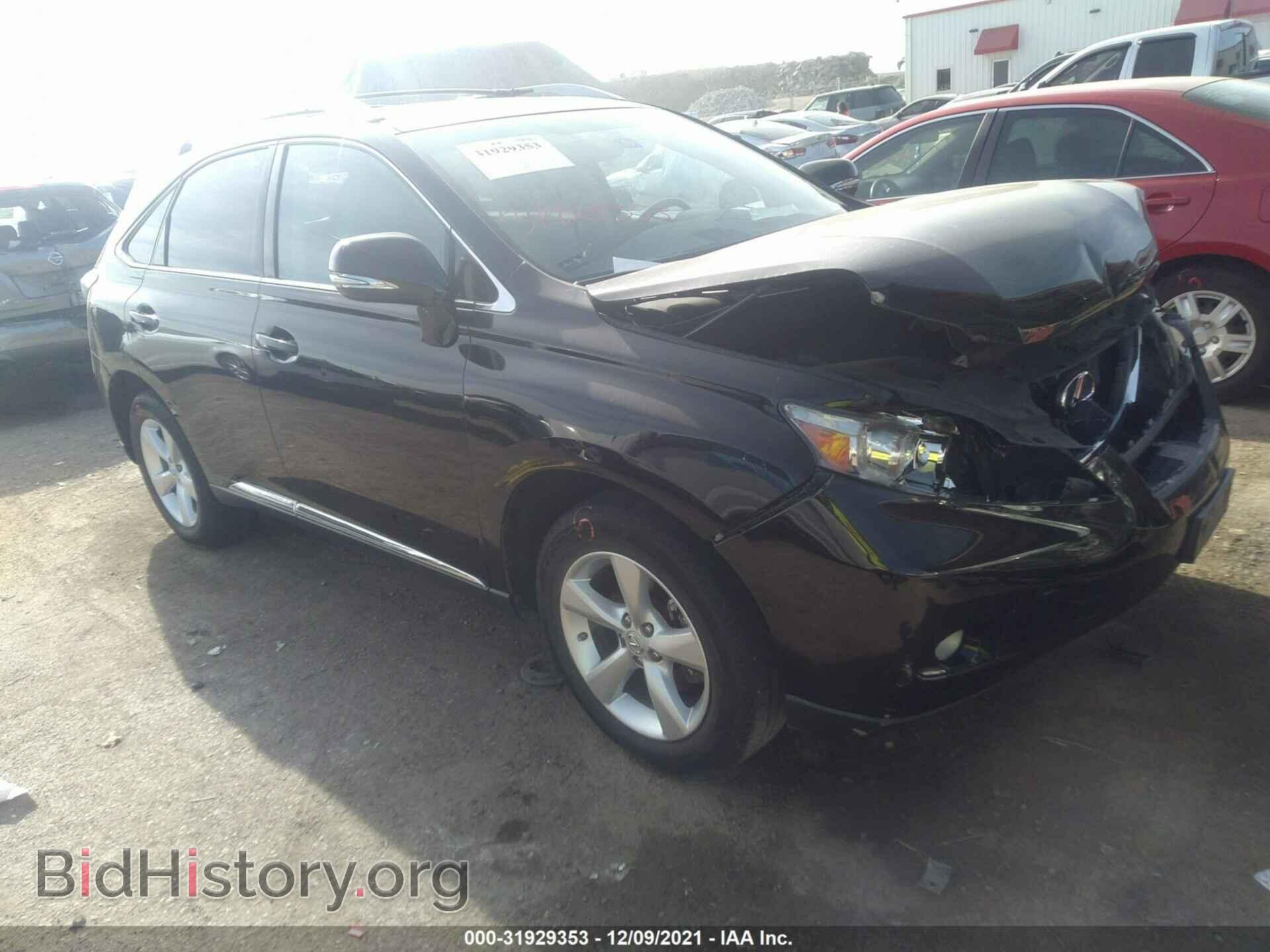 Photo 2T2BK1BA2BC114875 - LEXUS RX 350 2011