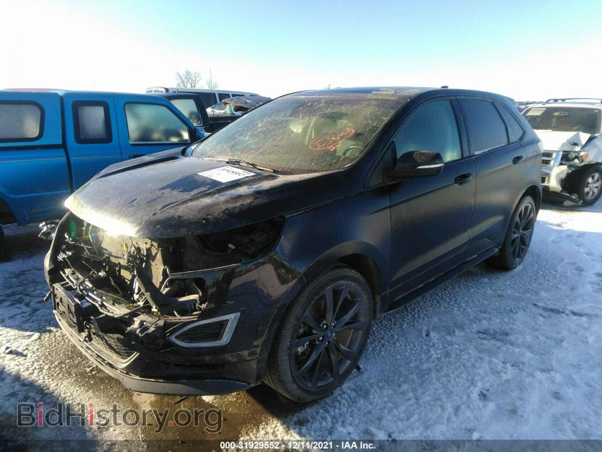 2015 FORD EDGE - VIN: 2FMTK4AP5FBB30109 - Фото 2