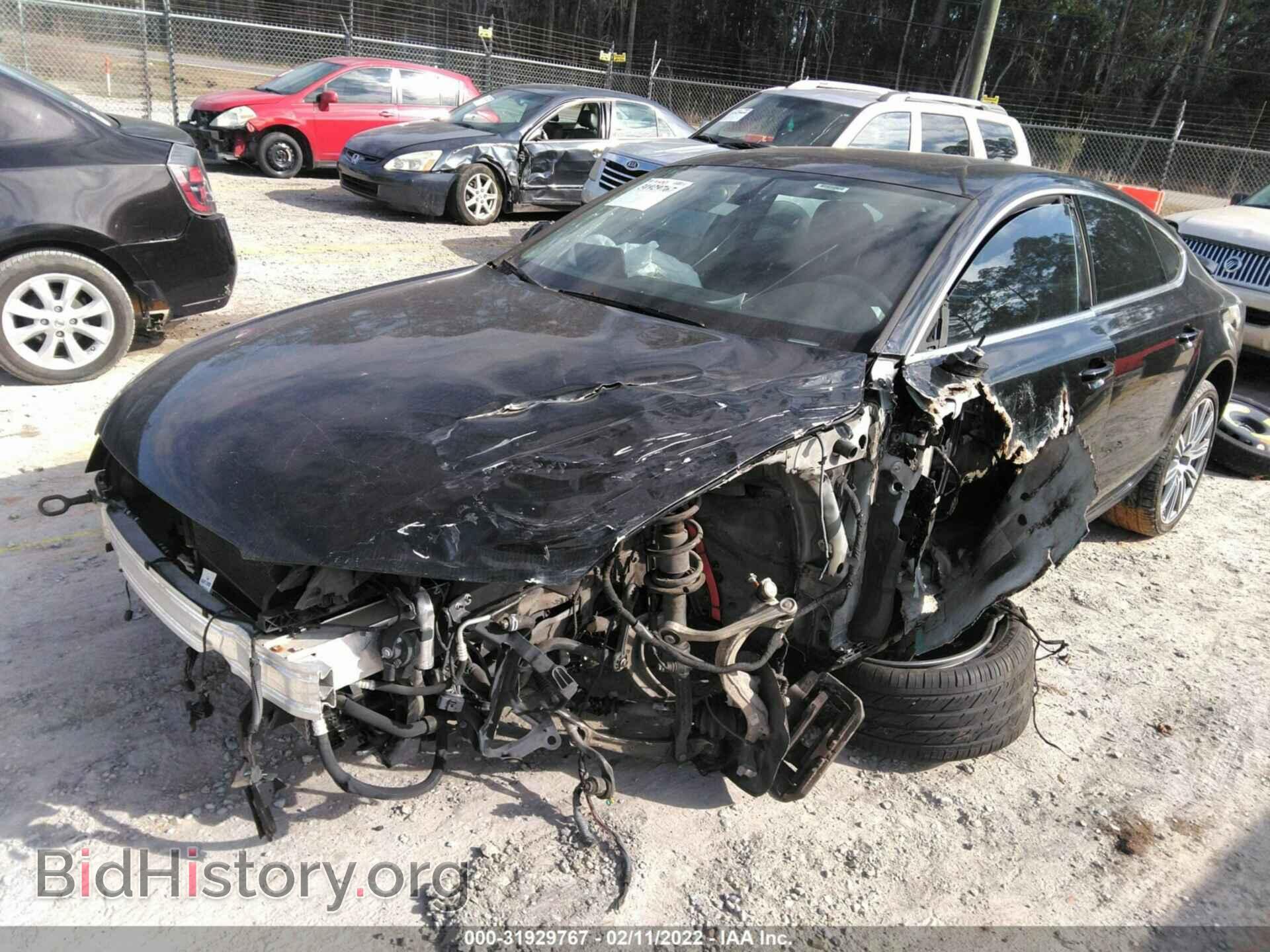 2012 AUDI A7 - VIN: WAUSGAFC9CN031599 - Фото 2