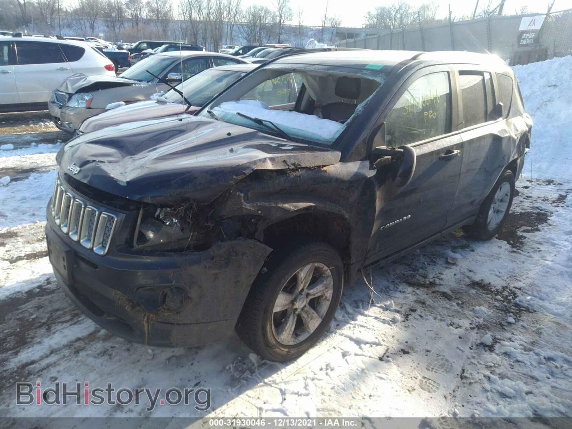 2014 JEEP COMPASS - VIN: 1C4NJCEB9ED633563 - Фото 2