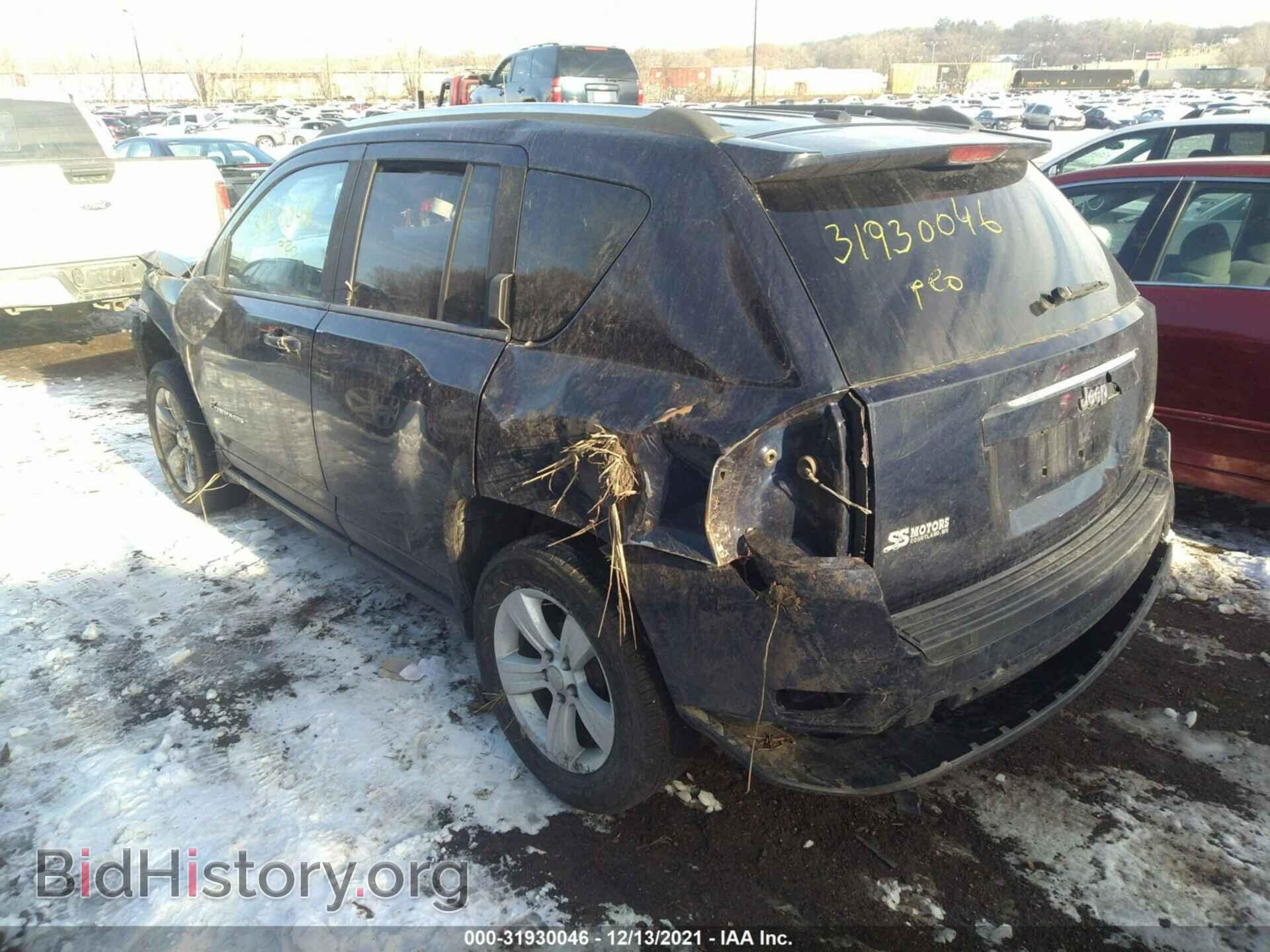 2014 JEEP COMPASS - VIN: 1C4NJCEB9ED633563 - Фото 3