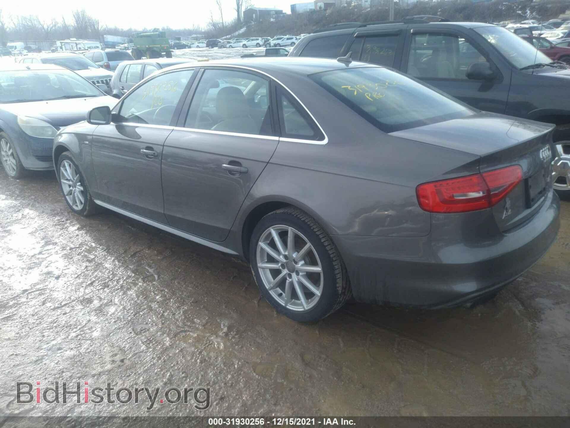2014 AUDI A4 - VIN: WAUFFAFL2EA067505 - Фото 3