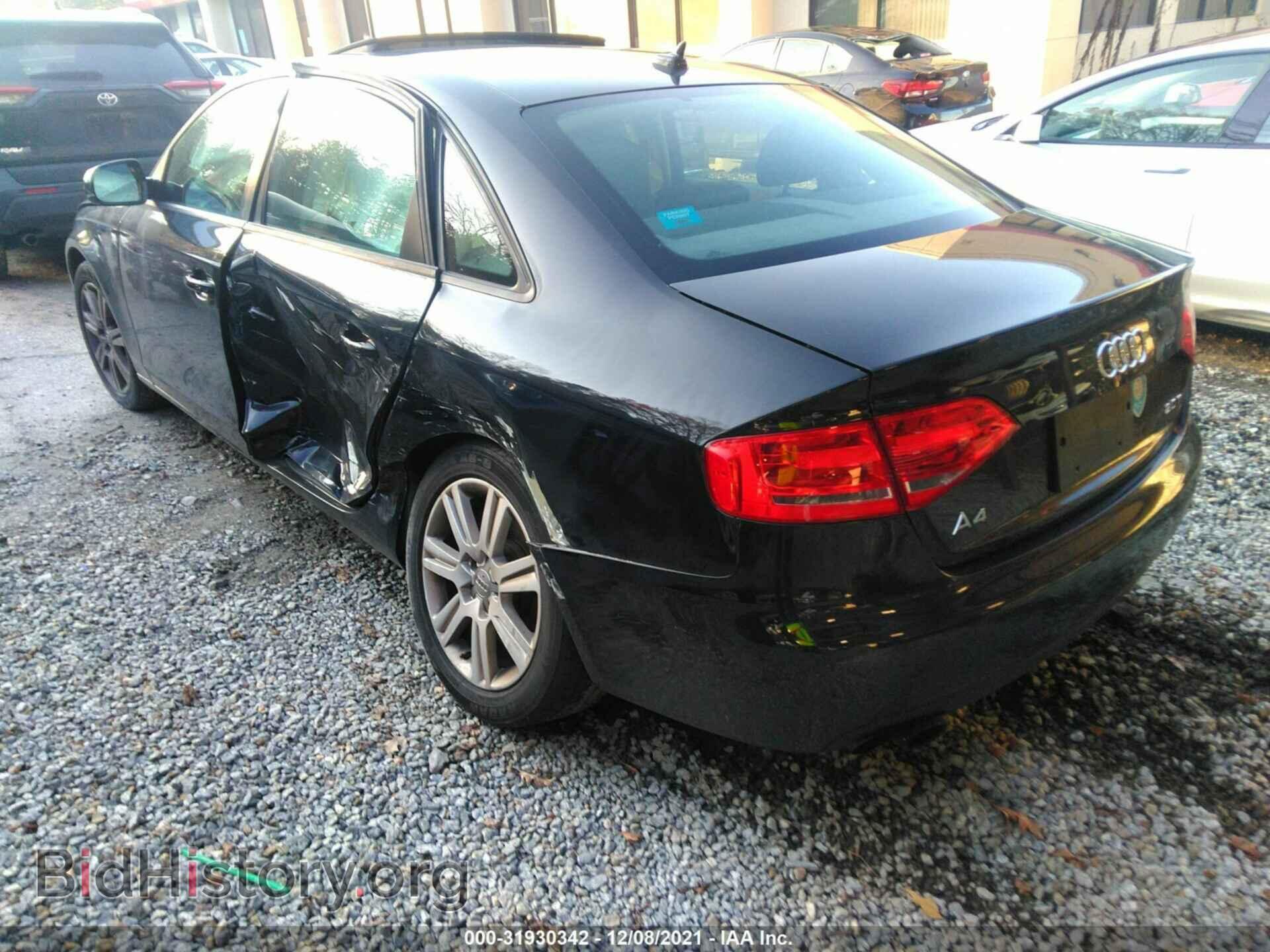 2011 AUDI A4 - VIN: WAUAFAFL5BN001562 - Фото 3
