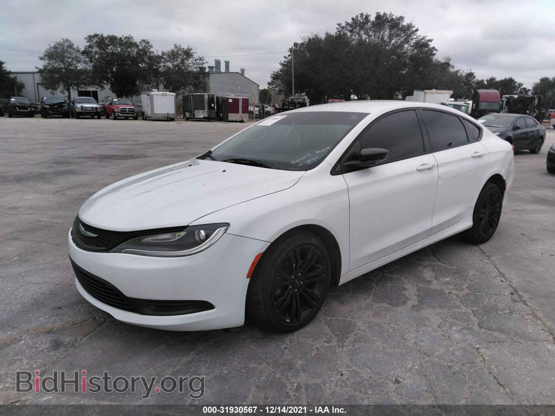 2017 CHRYSLER 200 - VIN: 1C3CCCFB1HN505160 - Фото 2