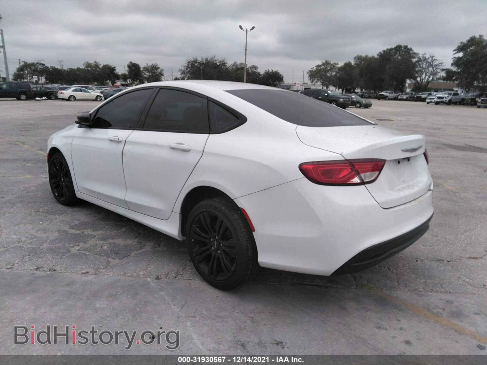 2017 CHRYSLER 200 - VIN: 1C3CCCFB1HN505160 - Фото 3