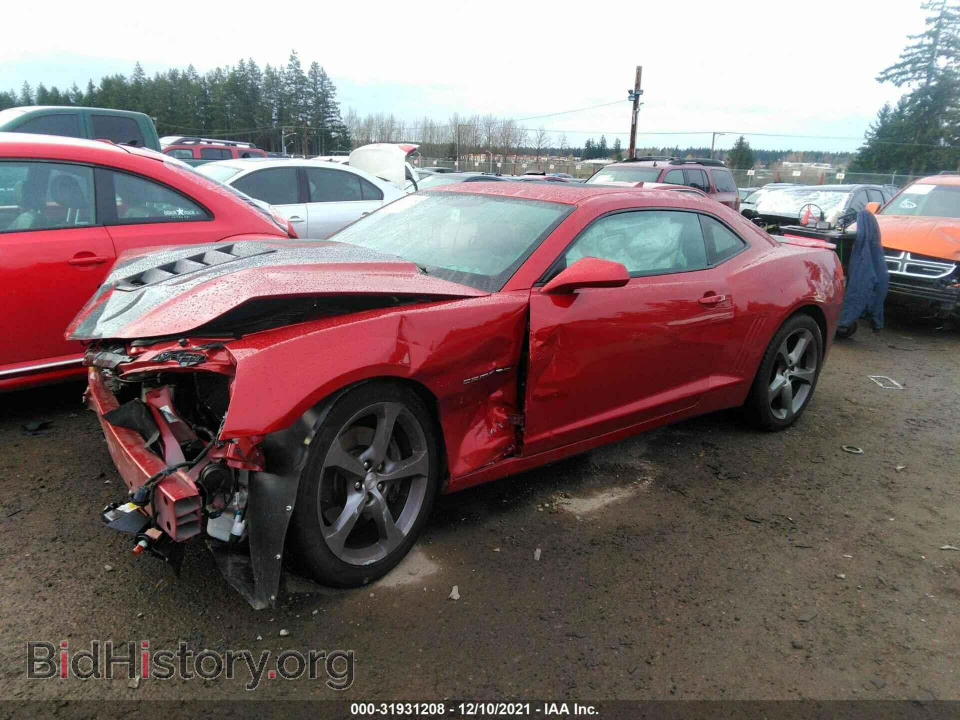 2014 CHEVROLET CAMARO - VIN: 2G1FK1EJ4E9237334 - Фото 2