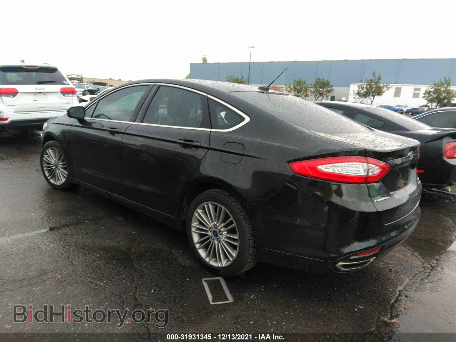2013 FORD FUSION - VIN: 3FA6P0H95DR347747 - Фото 3