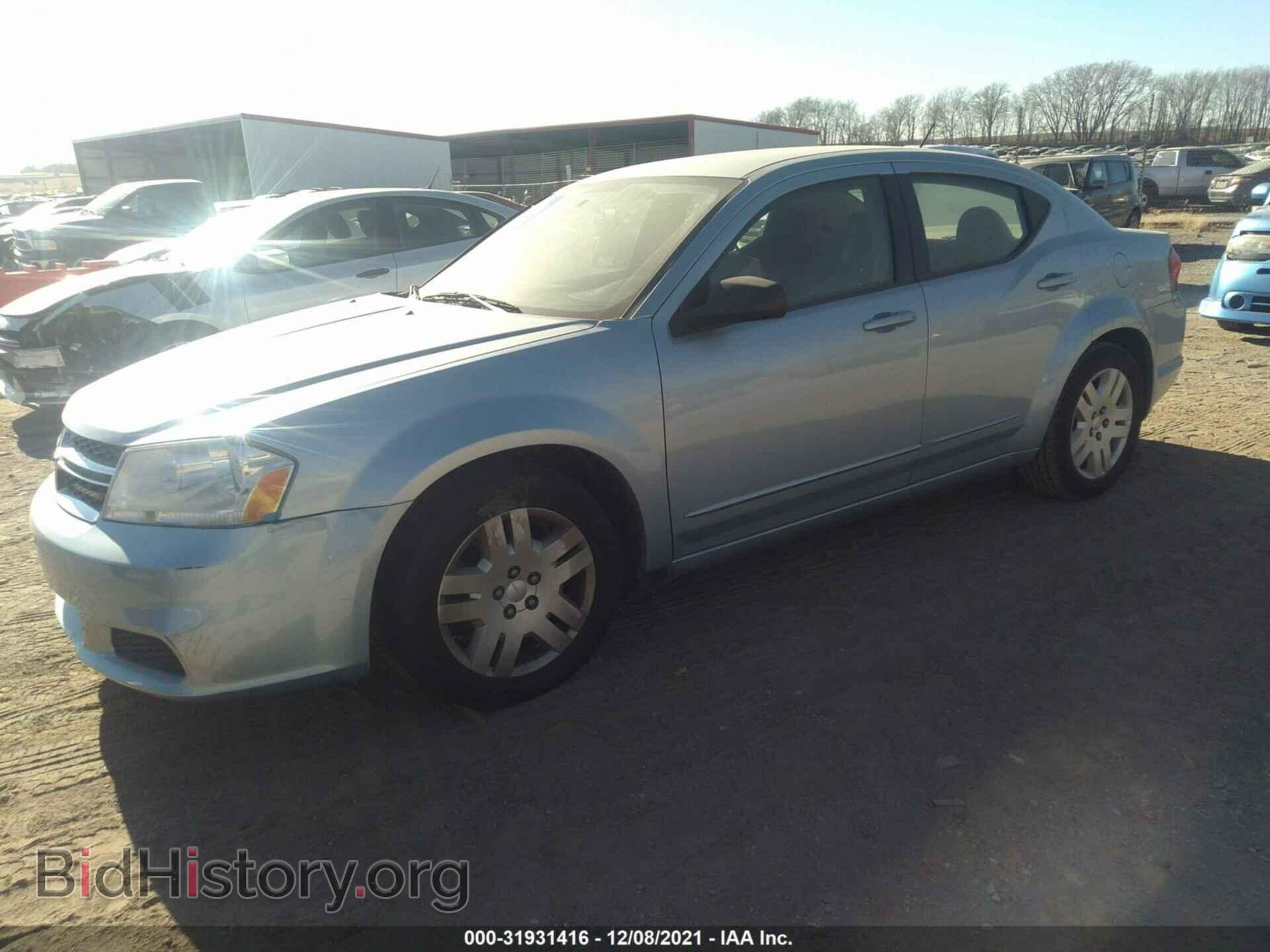 2013 DODGE AVENGER - VIN: 1C3CDZAB5DN773260 - Фото 2