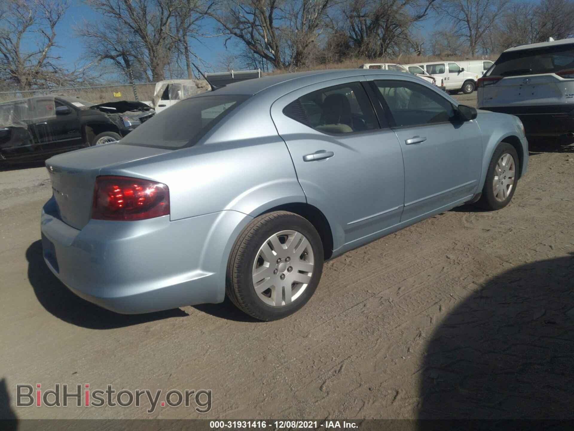 2013 DODGE AVENGER - VIN: 1C3CDZAB5DN773260 - Фото 4