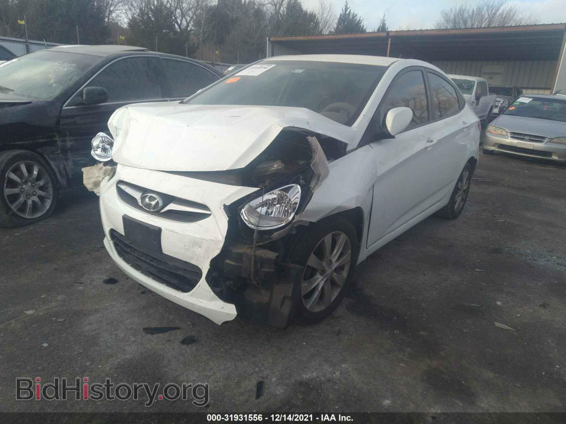 2012 HYUNDAI ACCENT - VIN: KMHCU4AE6CU086376 - Фото 2