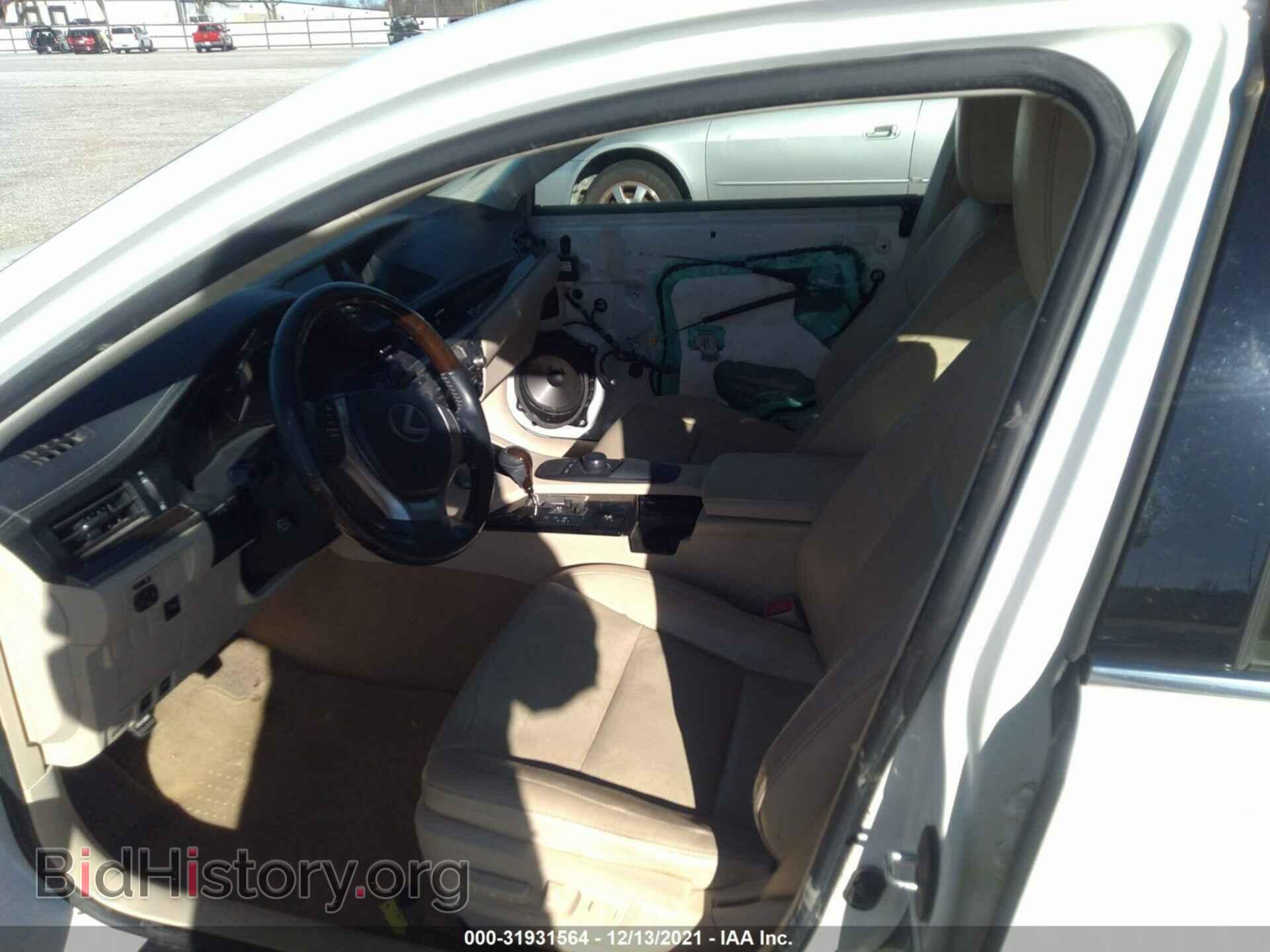 2013 LEXUS ES 350 - VIN: JTHBK1GG3D2055689 - Фото 5