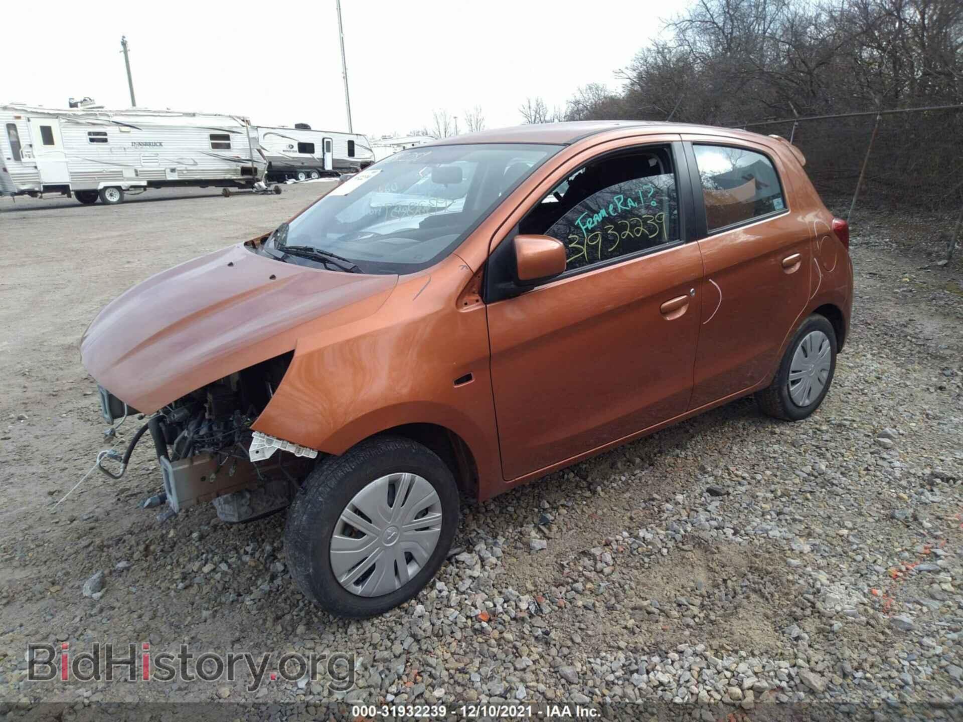 2019 MITSUBISHI MIRAGE - VIN: ML32A3HJ1KH004277 - Фото 2