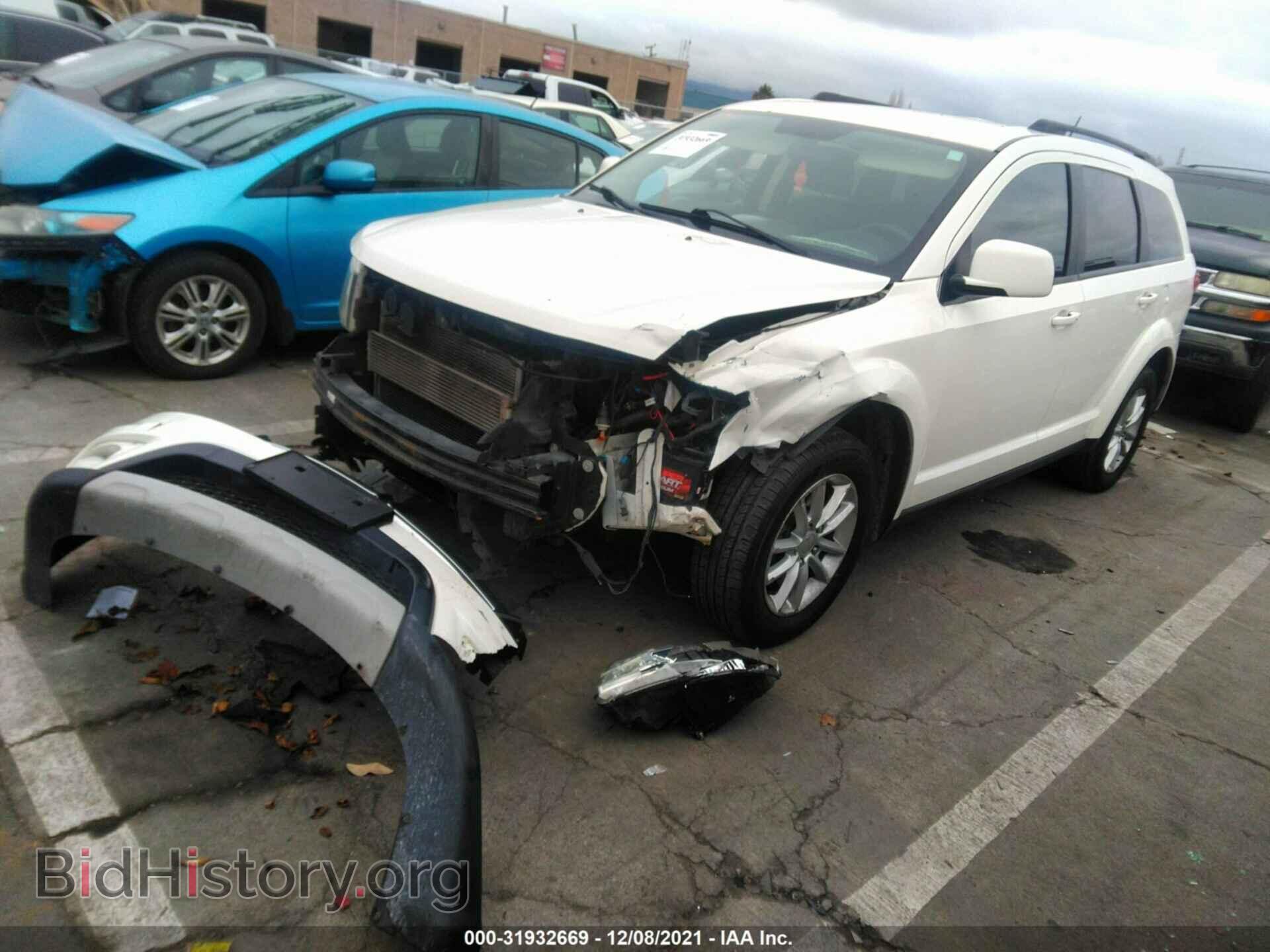 2015 DODGE JOURNEY - VIN: 3C4PDCBG0FT668617 - Фото 2