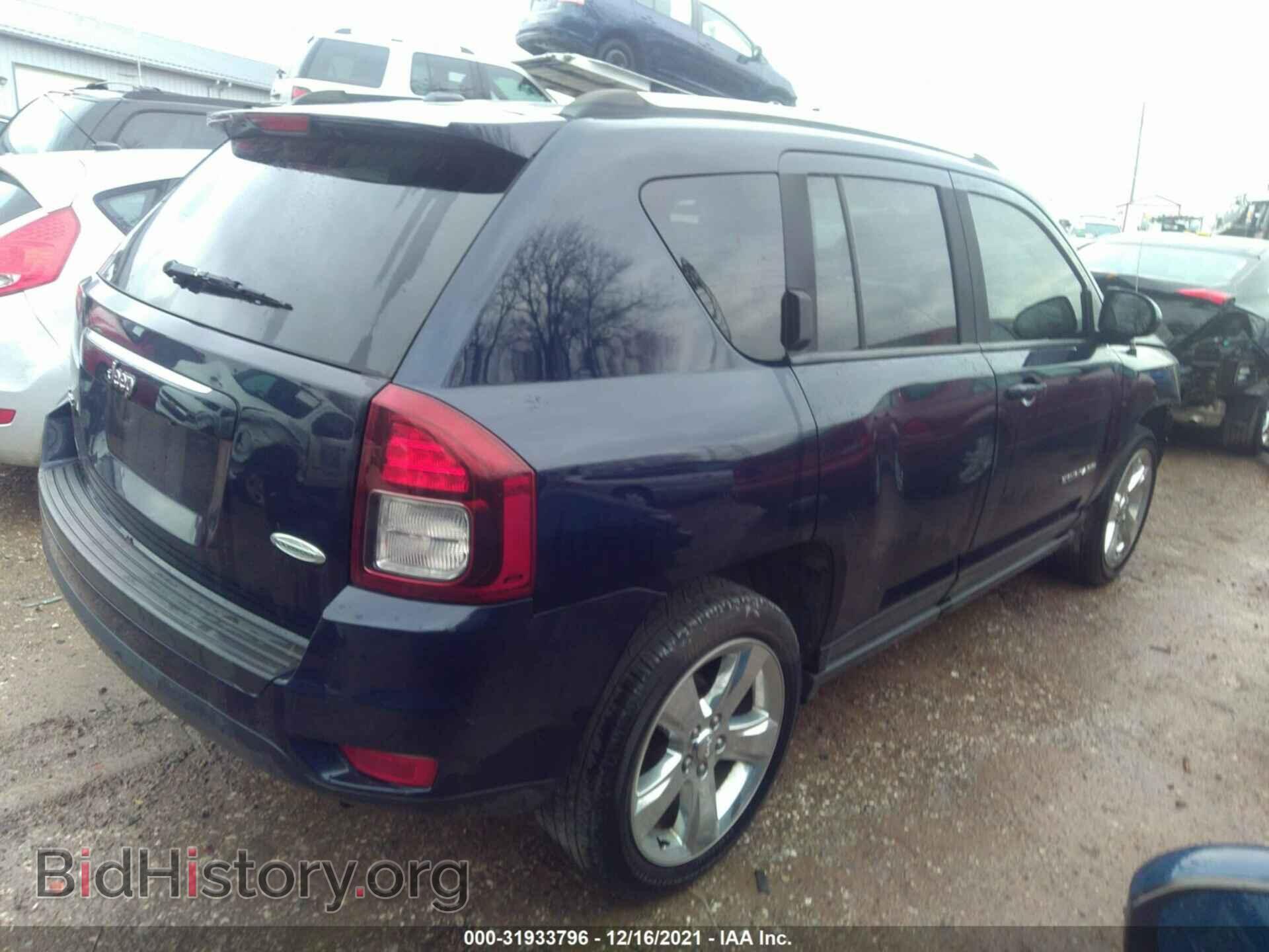 2014 JEEP COMPASS - VIN: 1C4NJDEB0ED741172 - Фото 4