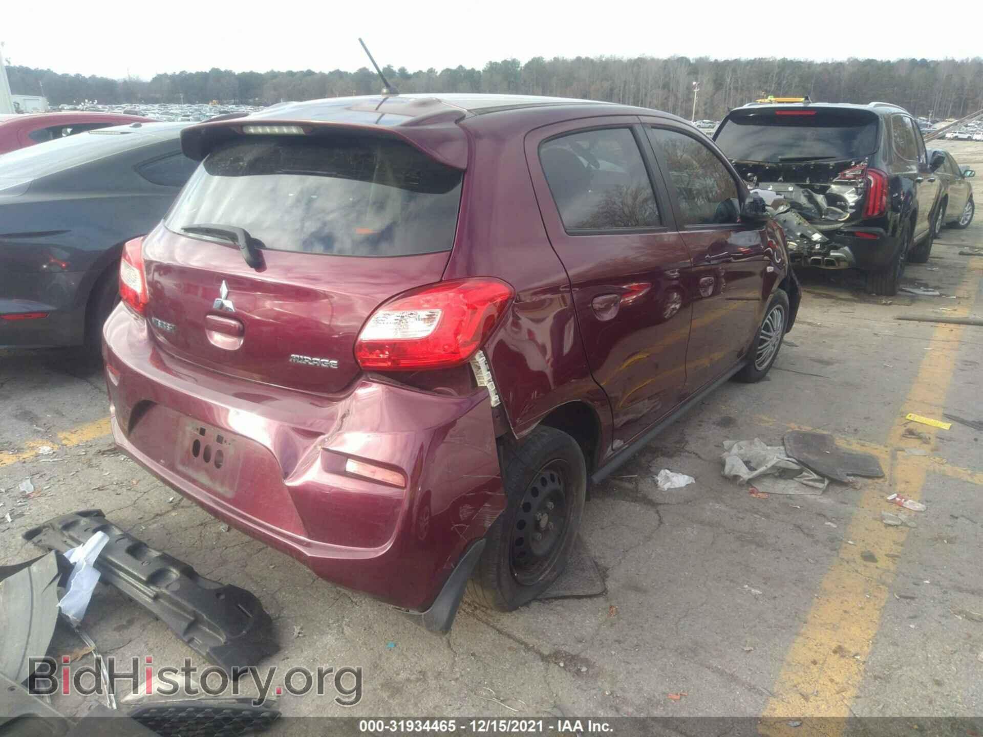 2017 MITSUBISHI MIRAGE - VIN: ML32A3HJ4HH019395 - Фото 4