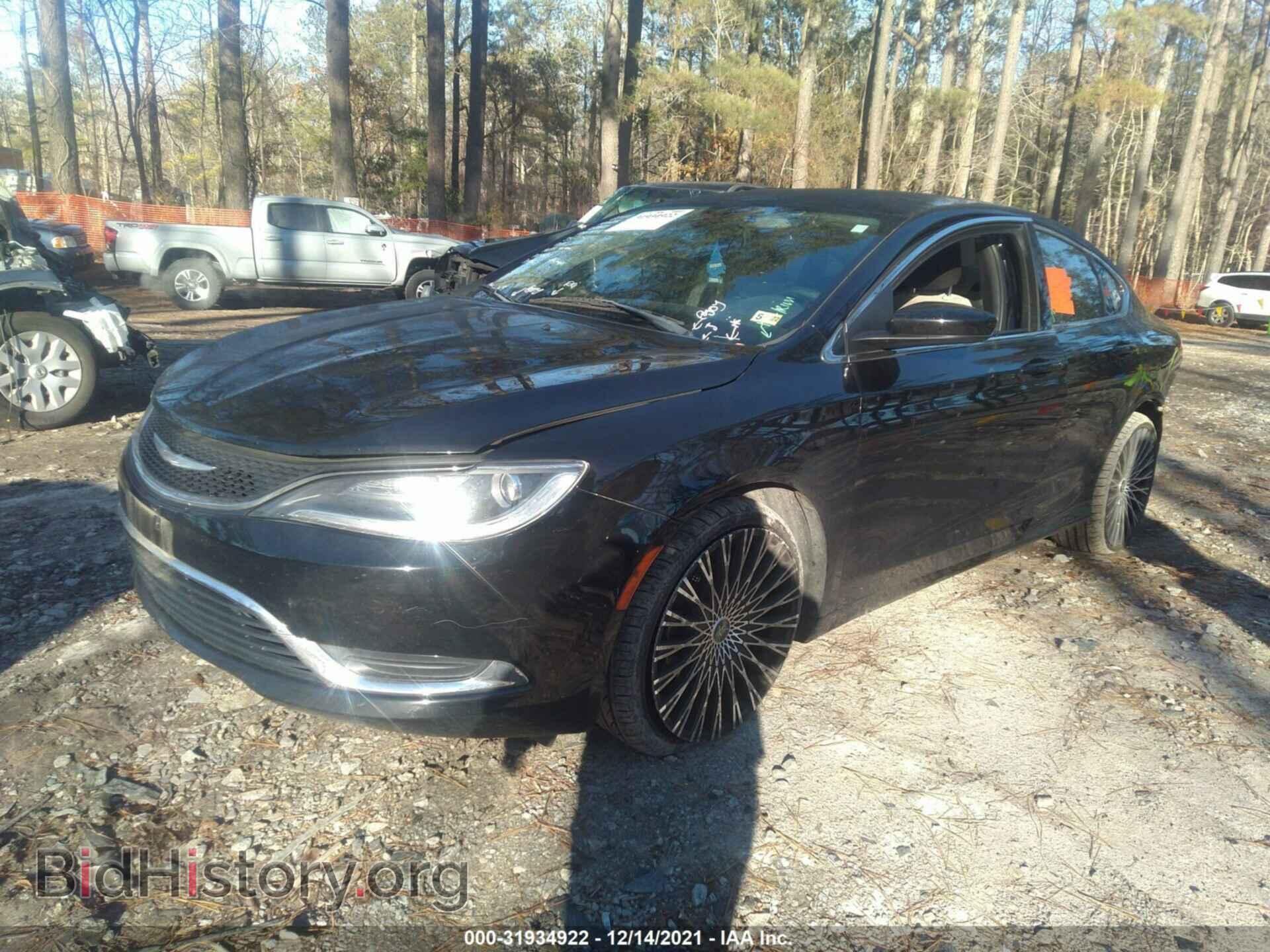 2015 CHRYSLER 200 - VIN: 1C3CCCAB6FN527059 - Фото 2
