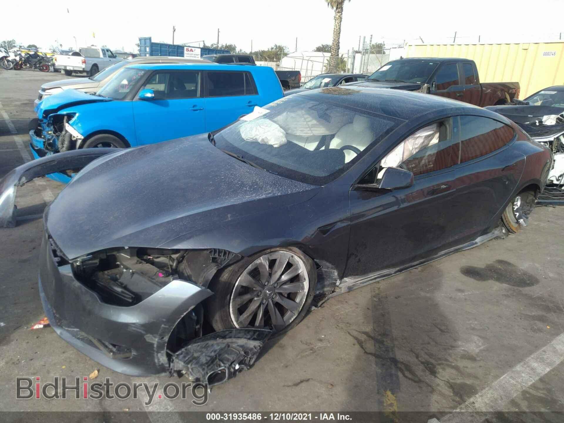 2020 TESLA MODEL S - VIN: 5YJSA1E20LF396233 - Photo 2