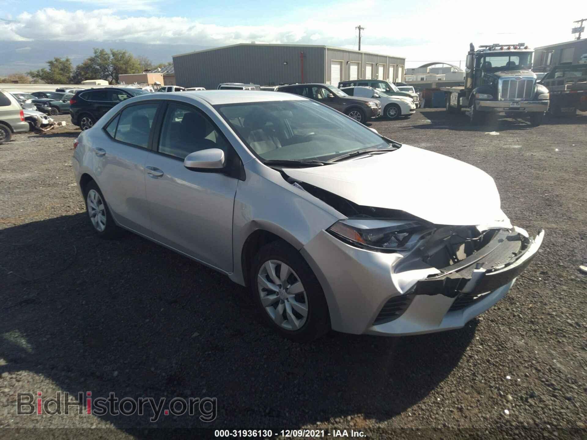 Фотография 5YFBURHE5GP493031 - TOYOTA COROLLA 2016