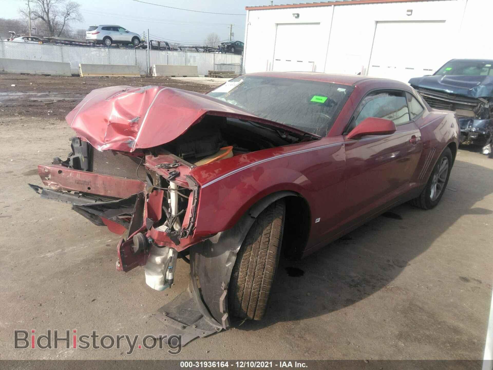 2014 CHEVROLET CAMARO - VIN: 2G1FB1E35E9321504 - Фото 2