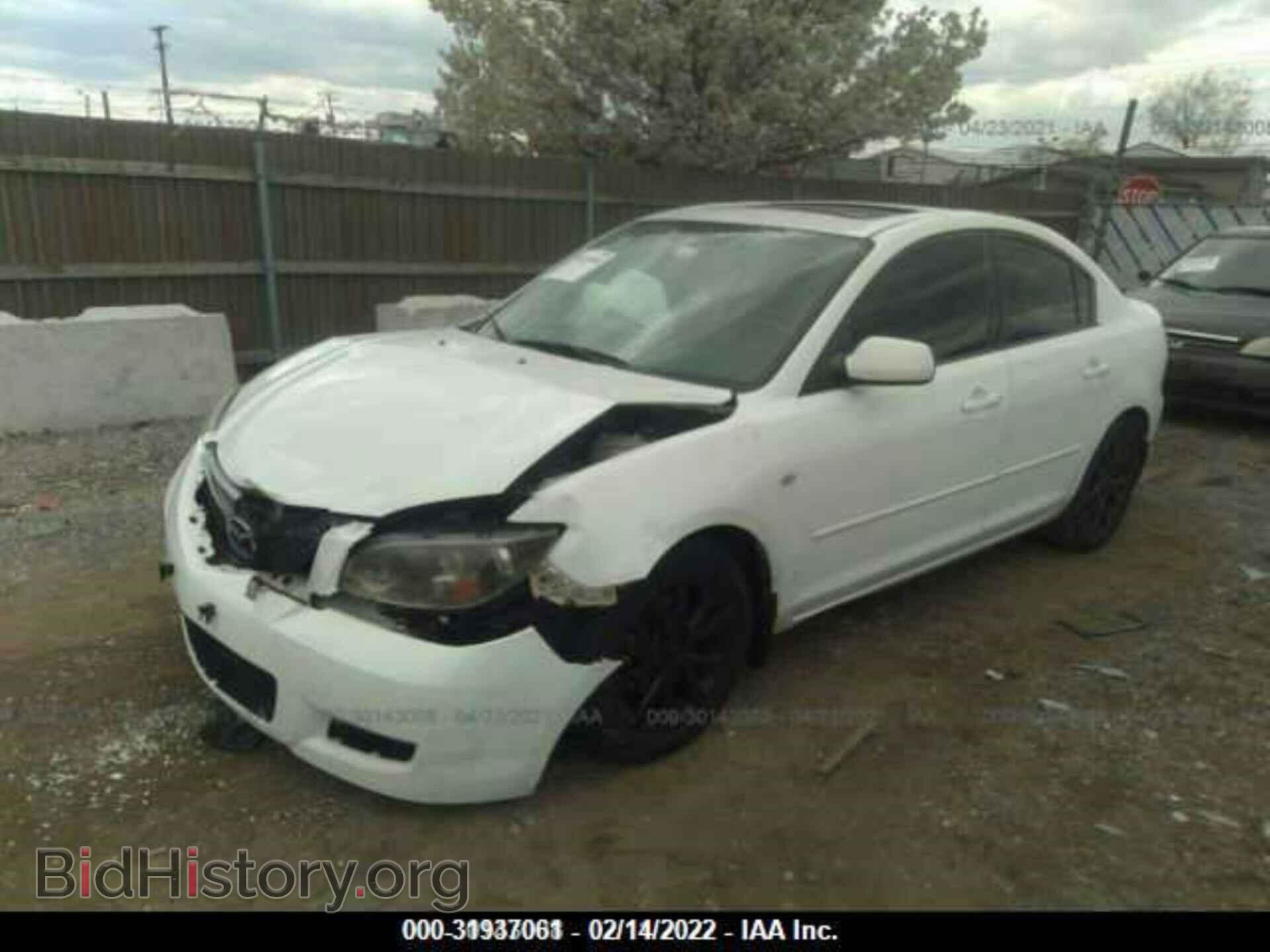 2007 MAZDA MAZDA3 - VIN: JM1BK32F871674374 - Фото 2