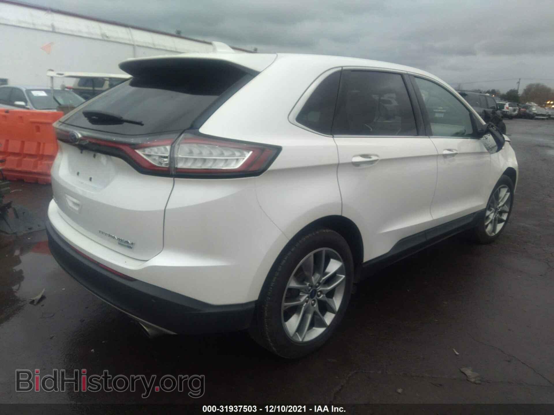 2015 FORD EDGE - VIN: 2FMTK4K91FBB77962 - Photo 4