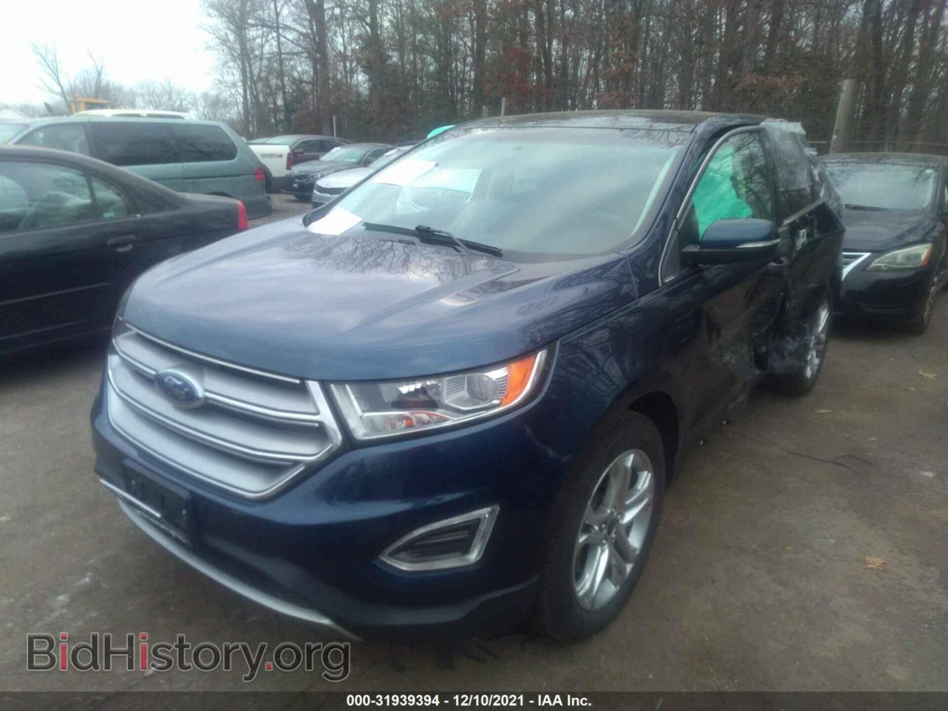 2017 FORD EDGE - VIN: 2FMPK4K91HBB52922 - Photo 2