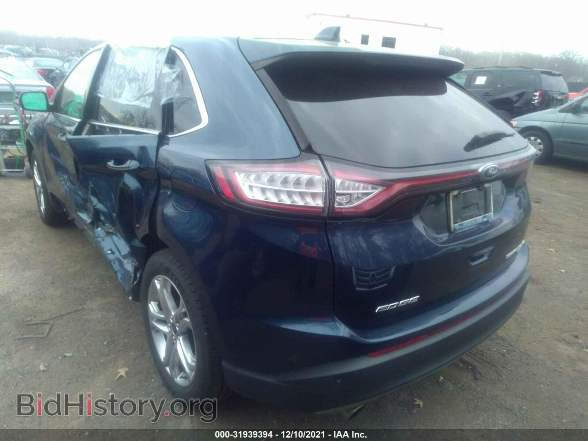 2017 FORD EDGE - VIN: 2FMPK4K91HBB52922 - Photo 3