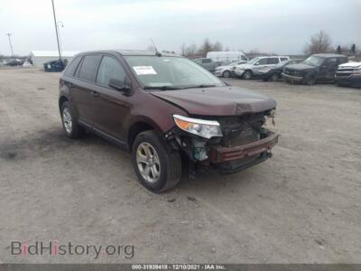 2012 Ford EDGE SE, maroon — VIN 2FMDK4GC7CBA28041, IAAI