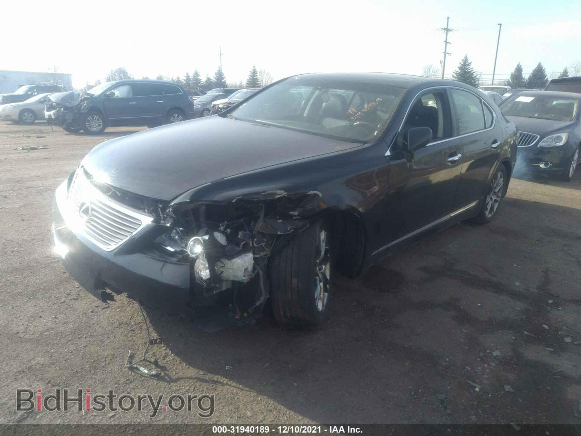 2007 LEXUS LS 460 - VIN: JTHBL46F175029487 - Фото 2
