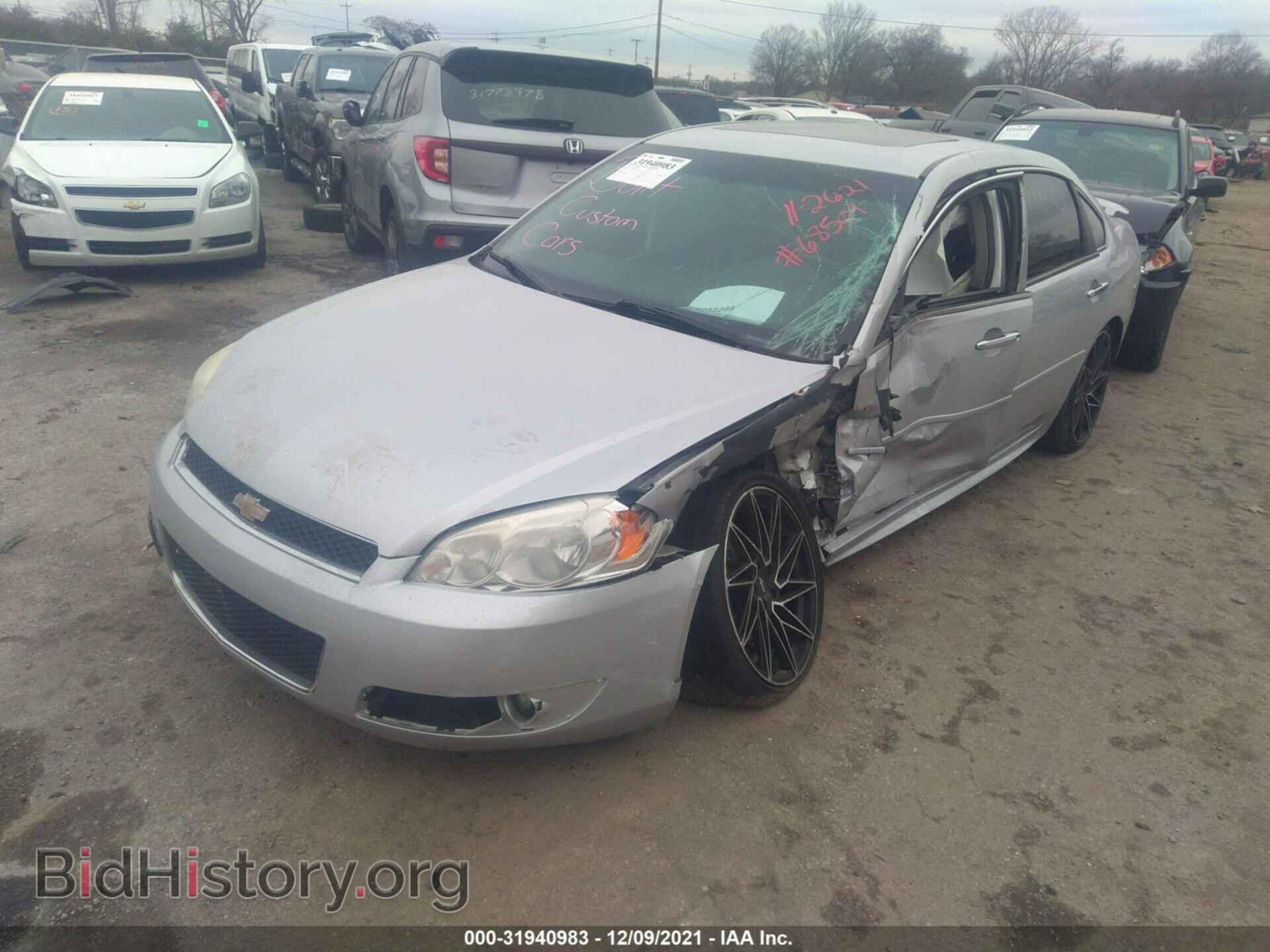 2013 CHEVROLET IMPALA - VIN: 2G1WC5E35D1180452 - Фото 2