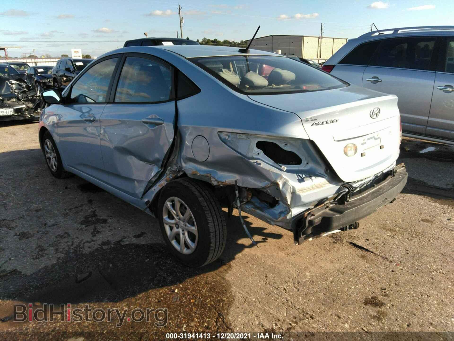 2013 HYUNDAI ACCENT - VIN: KMHCT4AE1DU497558 - Фото 3