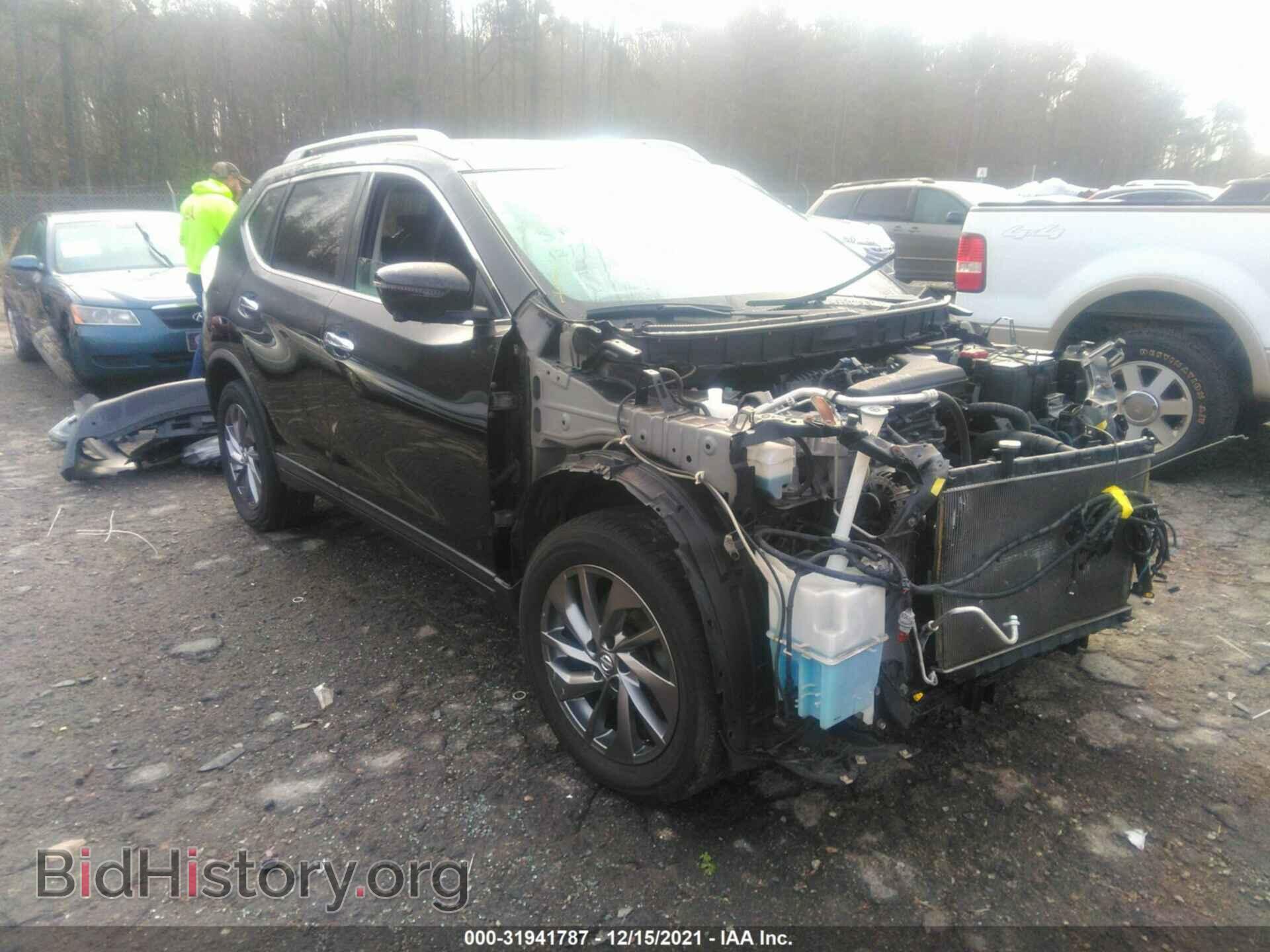 Фотография KNMAT2MVXGP730559 - NISSAN ROGUE 2016