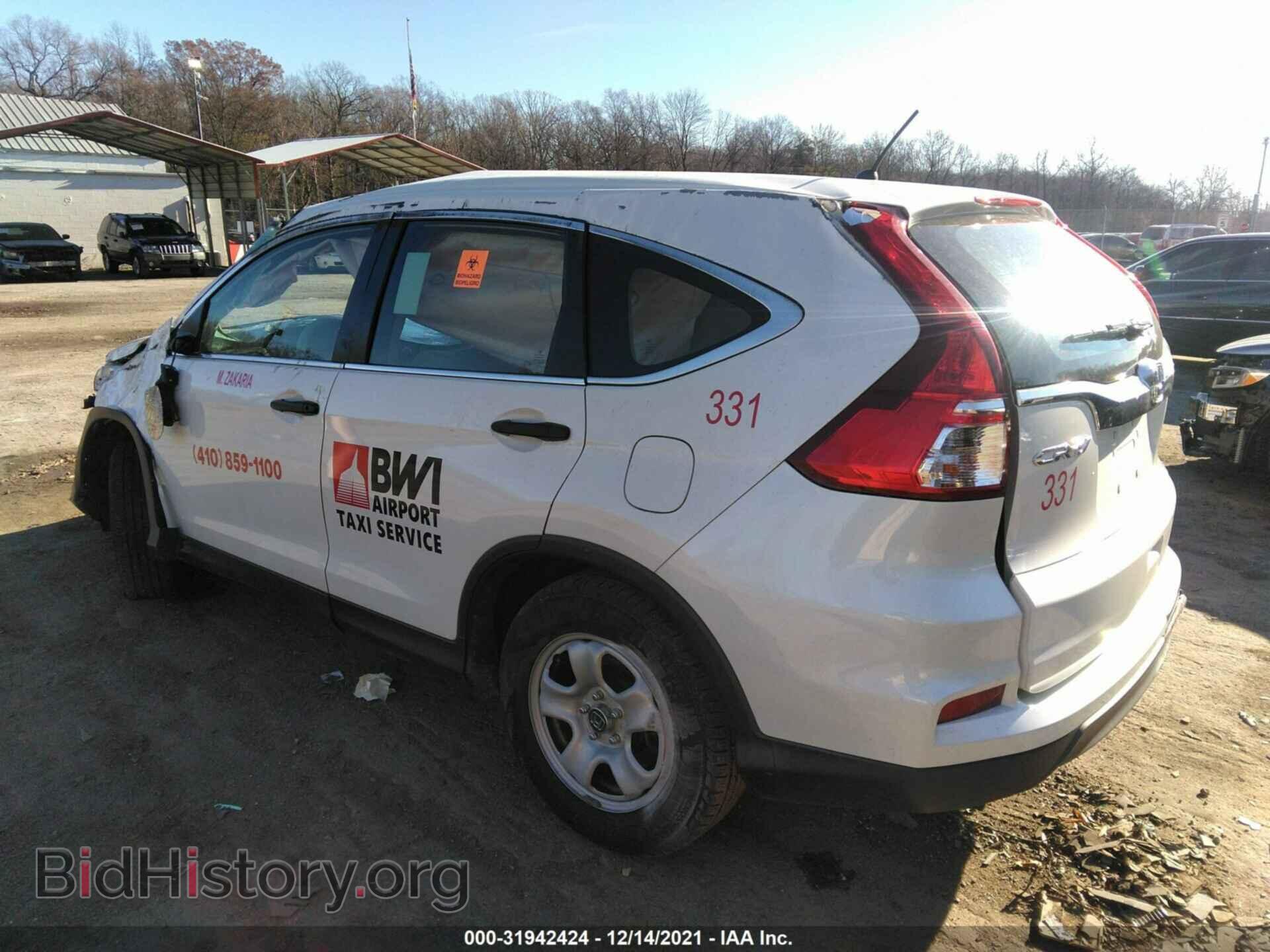 2016 HONDA CR-V - VIN: 5J6RM4H33GL140984 - Фото 3