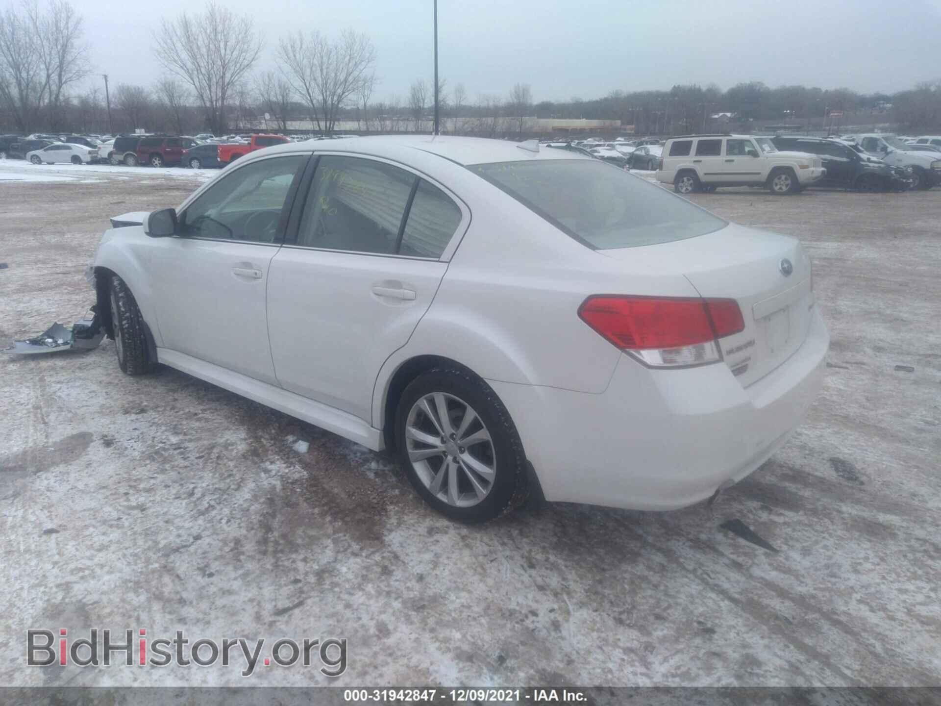 2014 SUBARU LEGACY - VIN: 4S3BMCD67E3036609 - Фото 3