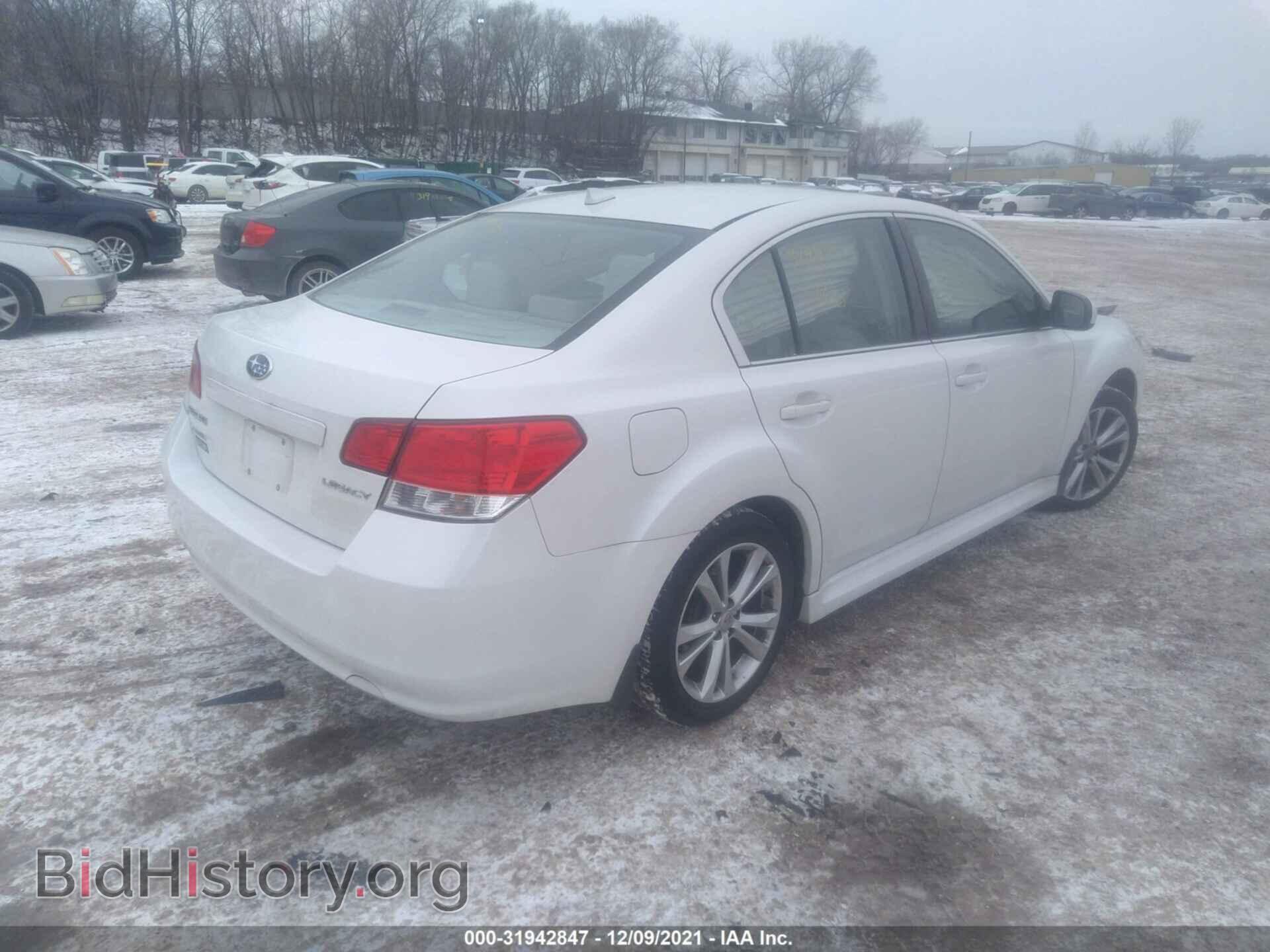 2014 SUBARU LEGACY - VIN: 4S3BMCD67E3036609 - Фото 4