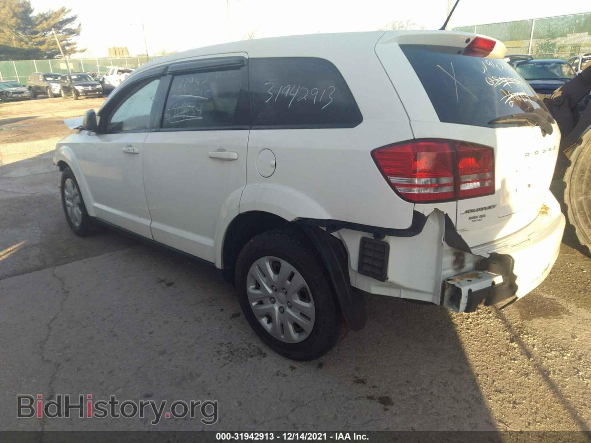2014 DODGE JOURNEY - VIN: 3C4PDCAB6ET120660 - Фото 3