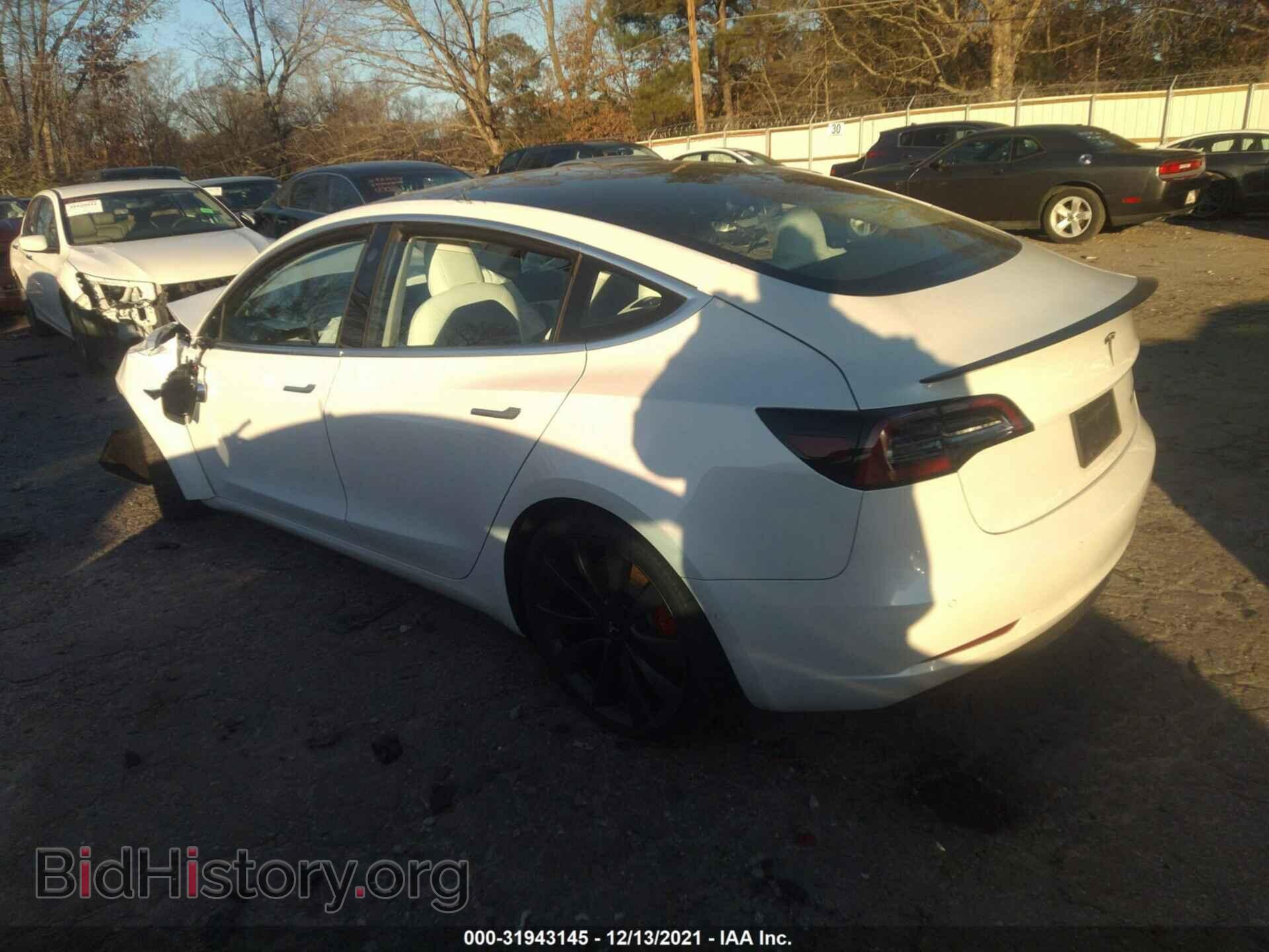 2020 TESLA MODEL 3 - VIN: 5YJ3E1EC1LF736412 - Фото 3