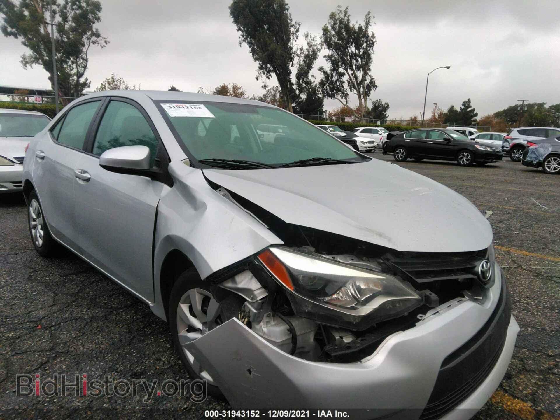 Photo 5YFBURHE2FP275577 - TOYOTA COROLLA 2015