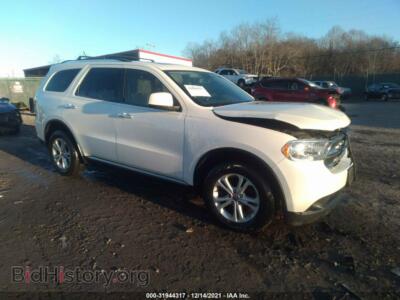 2011 Dodge DURANGO Express, белый — VIN 1D4RE2GG3BC734093, IAAI