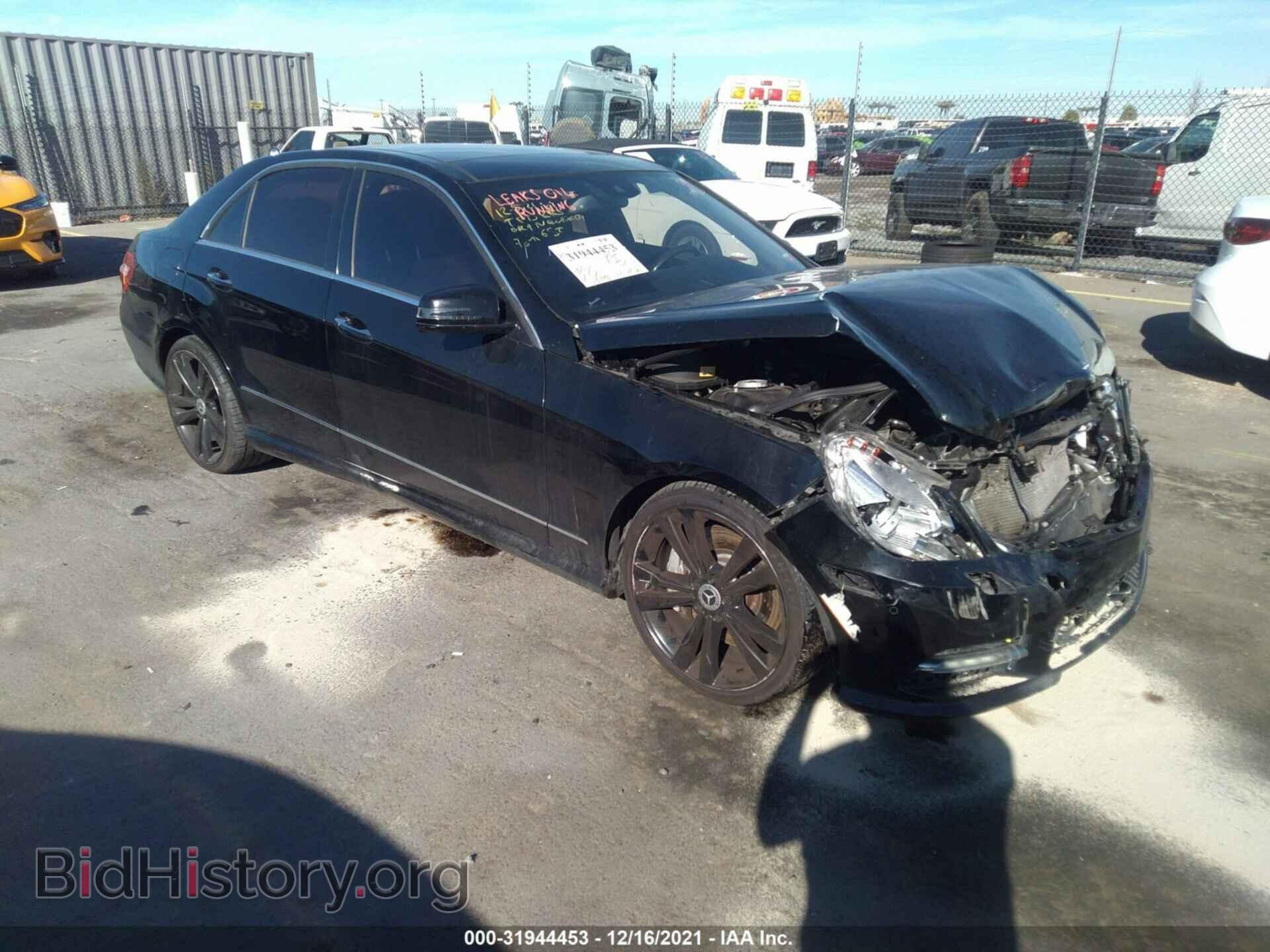 Photo WDDHF9BB4DA701618 - MERCEDES-BENZ E-CLASS 2013