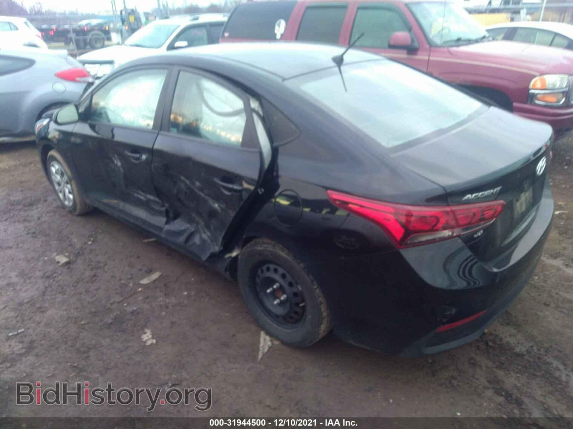 2019 HYUNDAI ACCENT - VIN: 3KPC24A38KE054342 - Фото 3