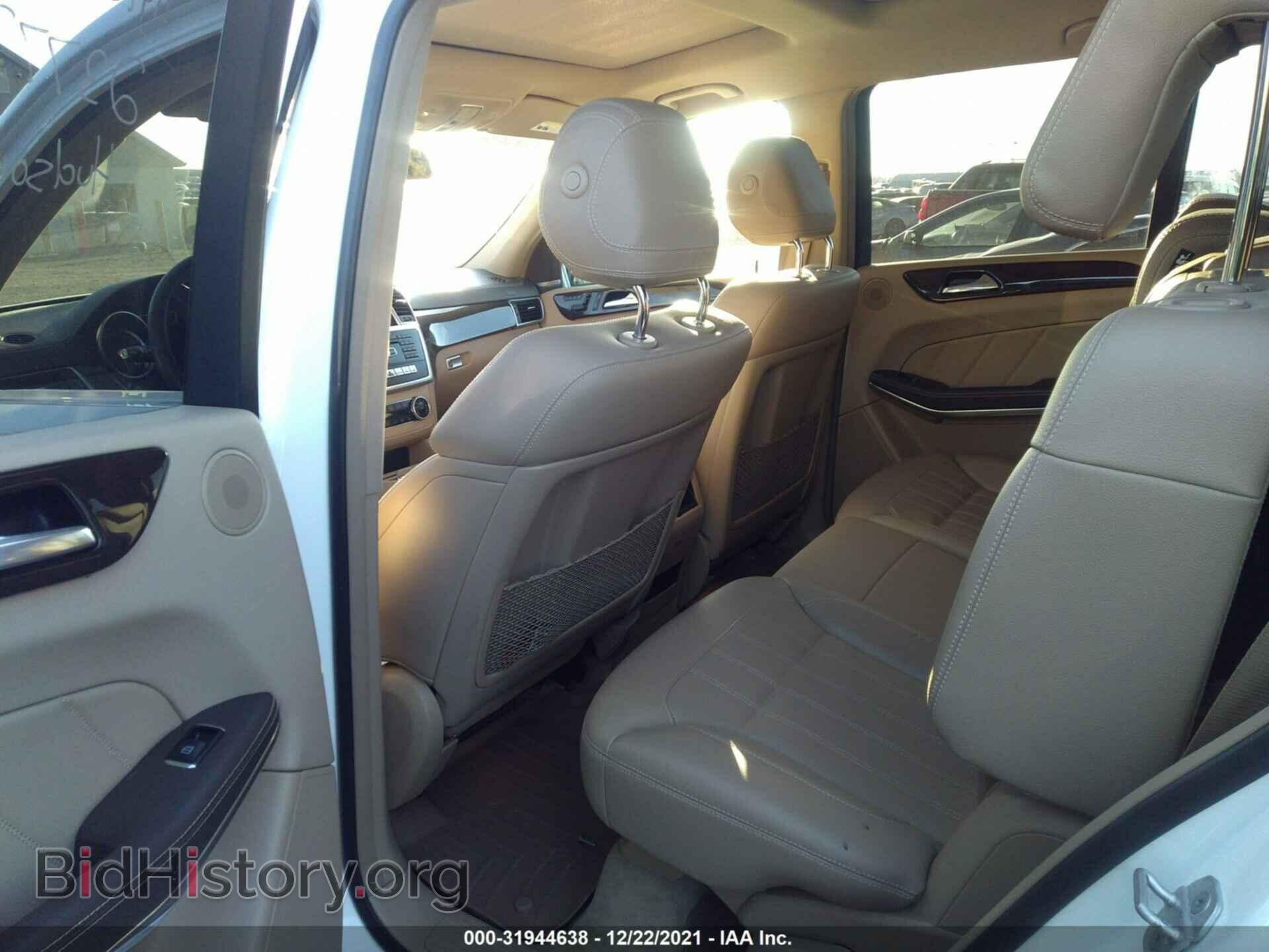 2014 MERCEDES-BENZ GL-CLASS - VIN: 4JGDF7CE6EA398098 - Фото 8