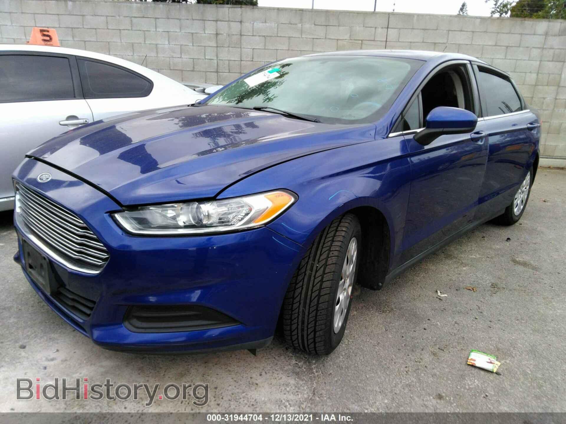 2014 FORD FUSION - VIN: 3FA6P0G76ER244757 - Фото 2