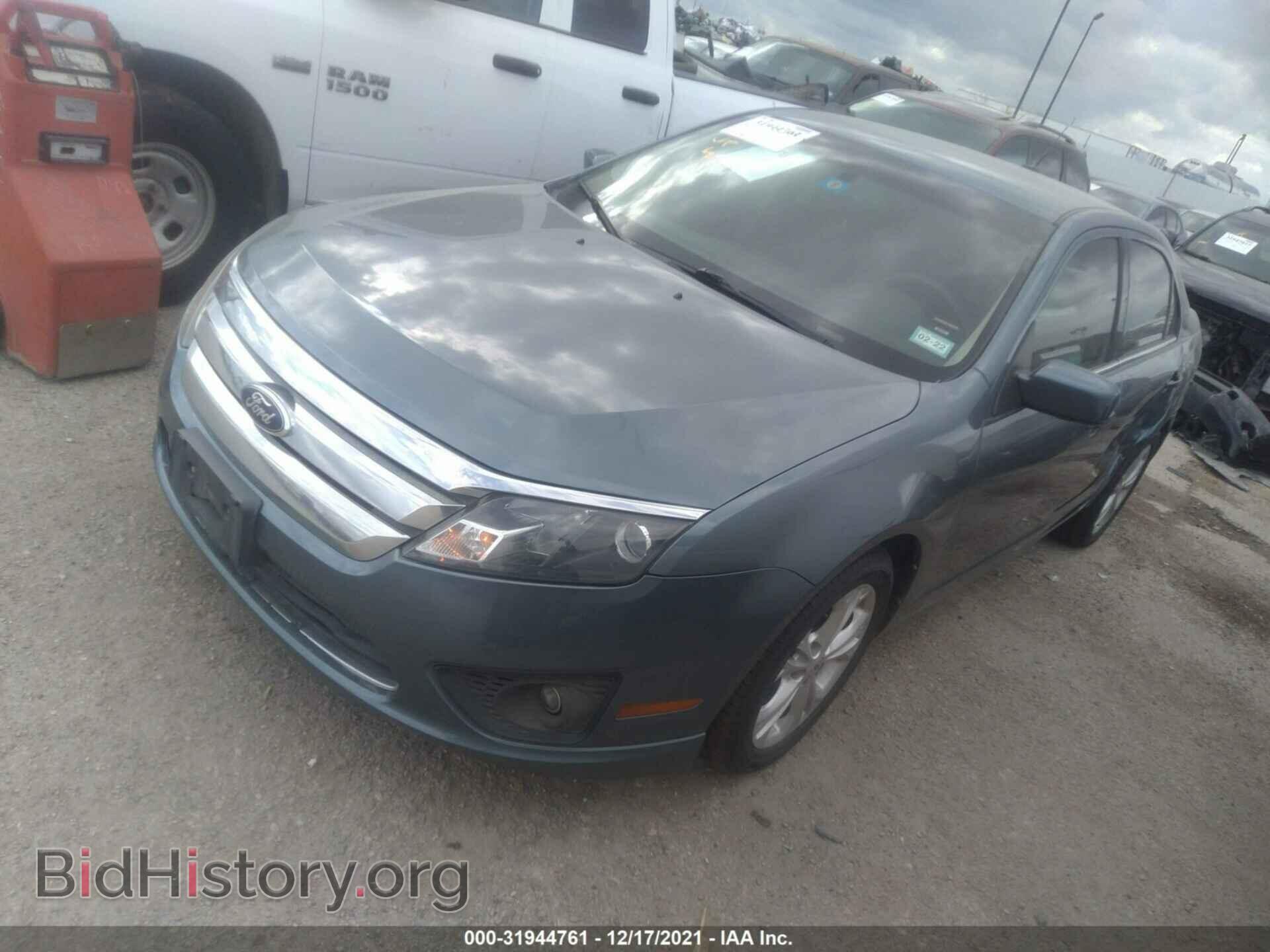 2012 FORD FUSION - VIN: 3FAHP0HA3CR400169 - Фото 2