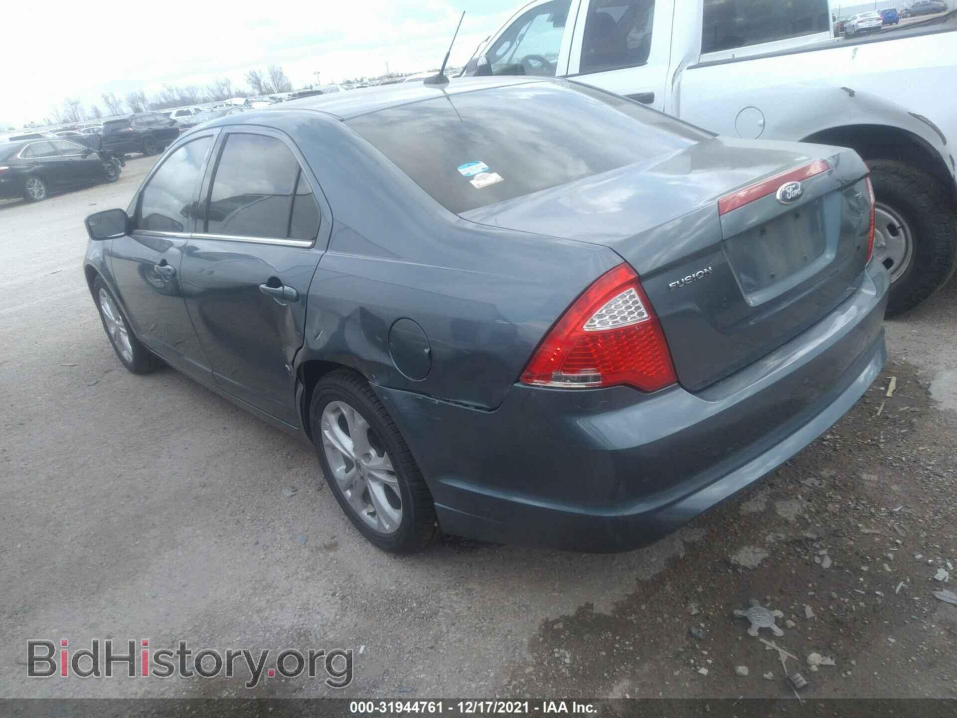 2012 FORD FUSION - VIN: 3FAHP0HA3CR400169 - Фото 3