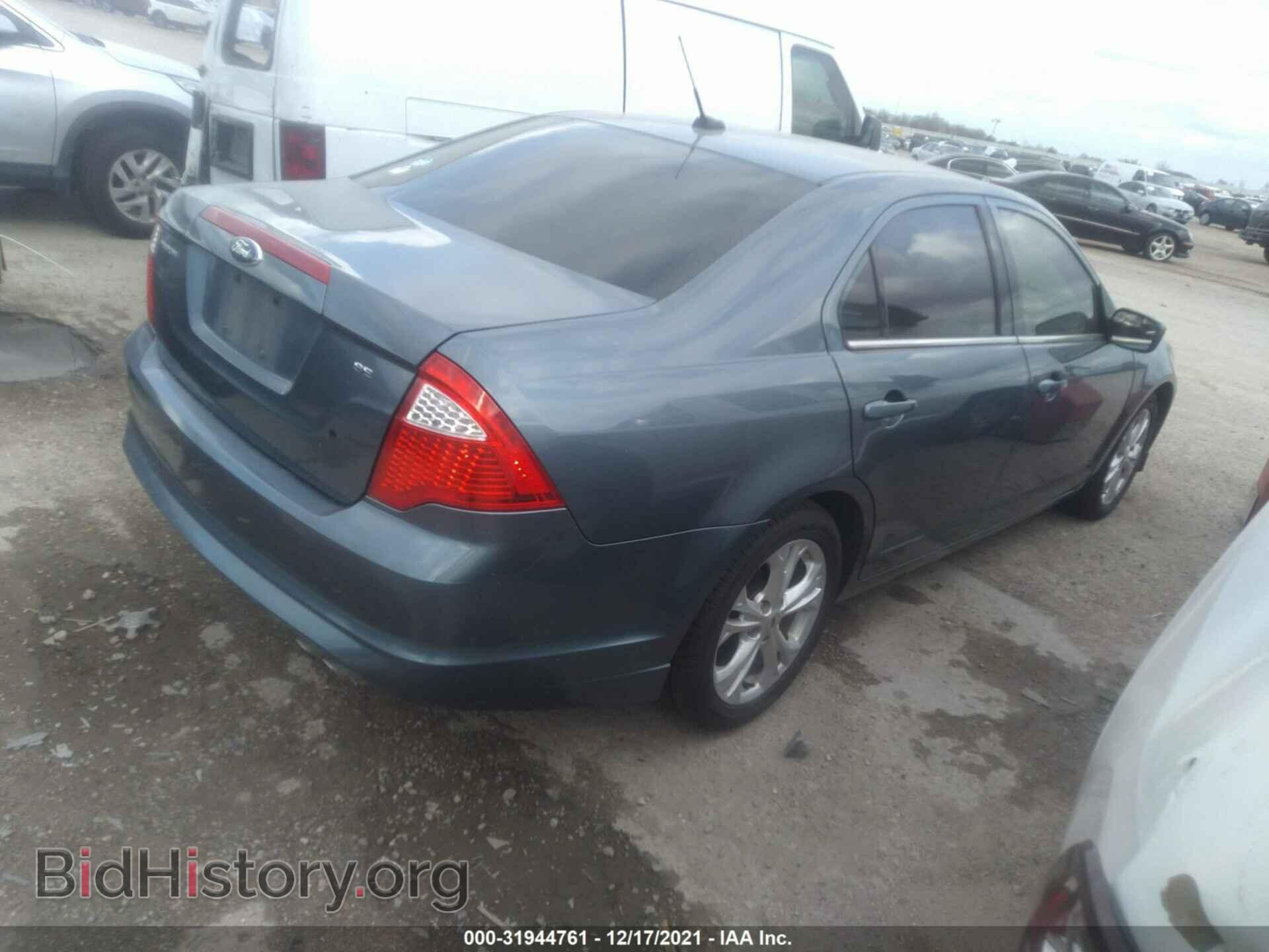 2012 FORD FUSION - VIN: 3FAHP0HA3CR400169 - Фото 4