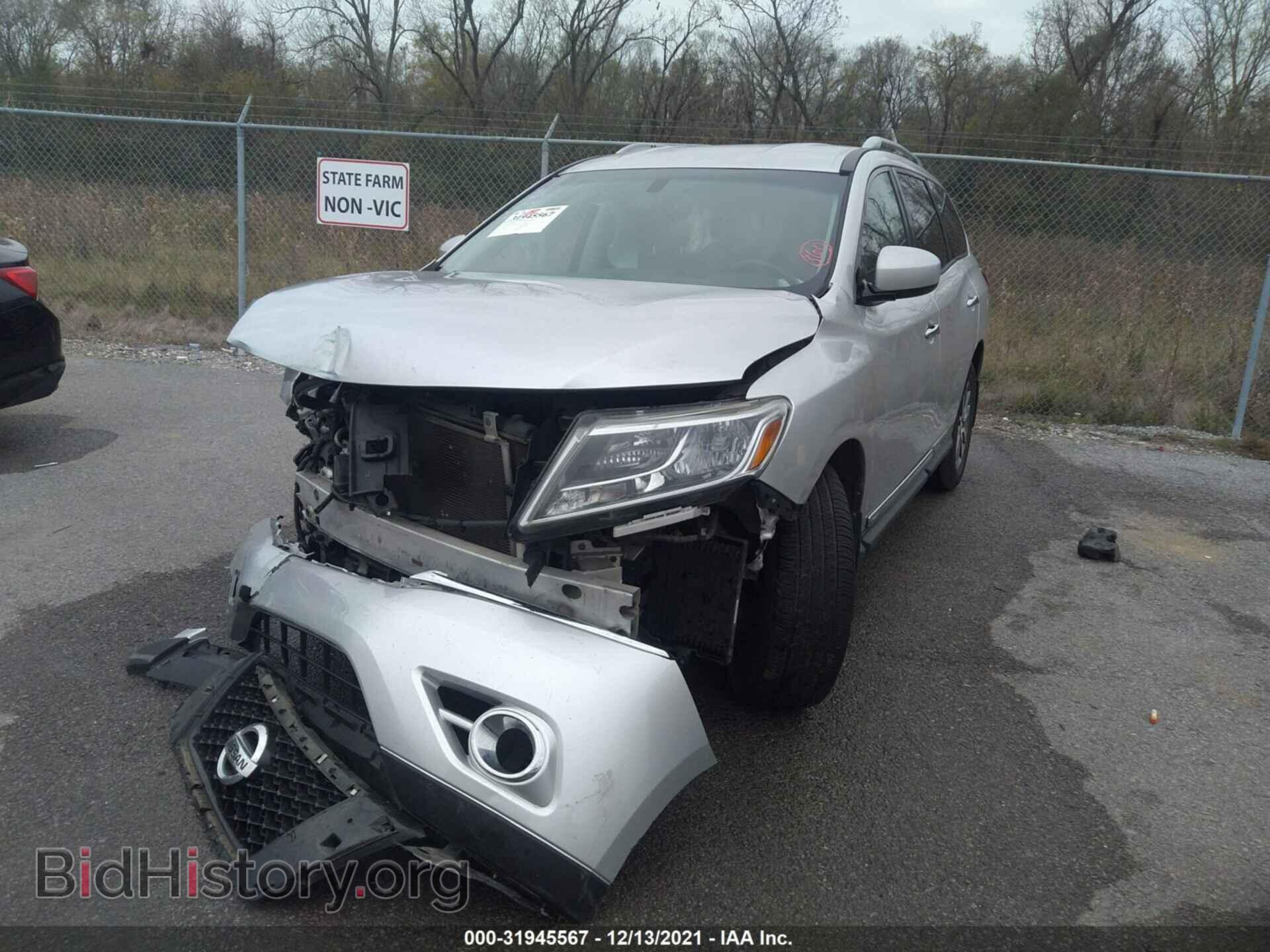 2014 NISSAN PATHFINDER - VIN: 5N1AR2MNXEC602966 - Фото 2