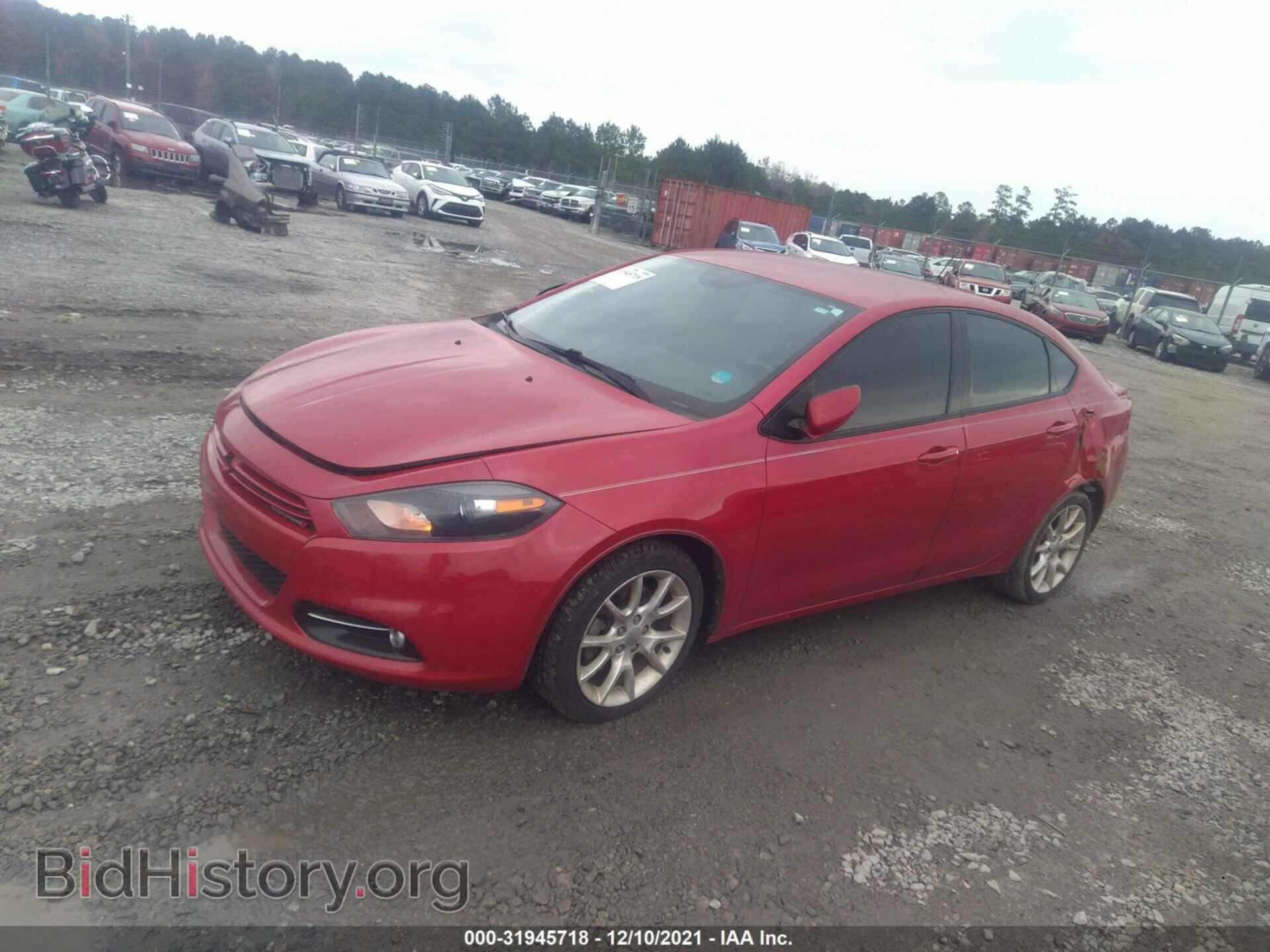2013 DODGE DART - VIN: 1C3CDFBH3DD698954 - Фото 2