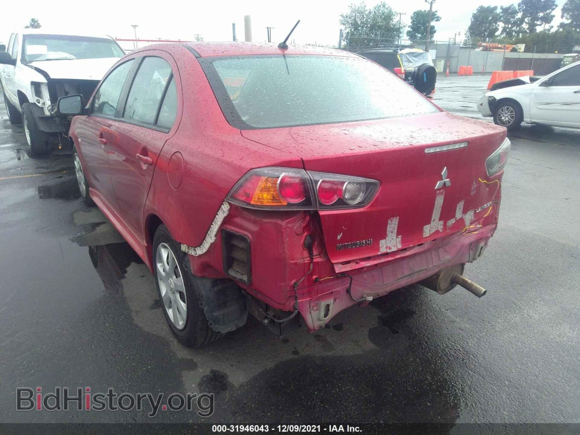 2014 MITSUBISHI LANCER - VIN: JA32U2FU9EU013766 - Фото 3